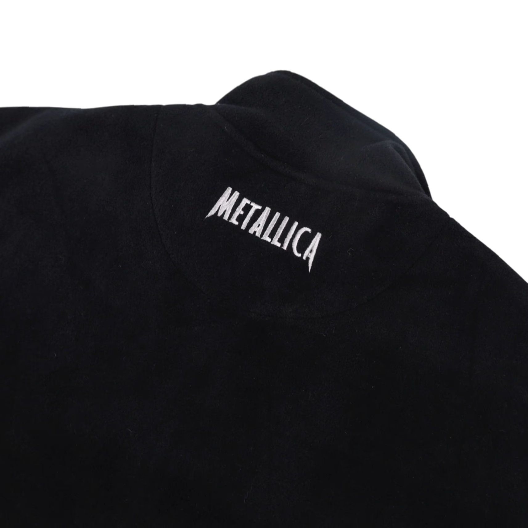Logo 7 **Vintage Giant Metallica Logo Fleece Vest XL Black** User: Vintage Giant Metallica Logo Fleece Vest Black XL Size US XL / EU 56 / 4 - 7 Thumbnail