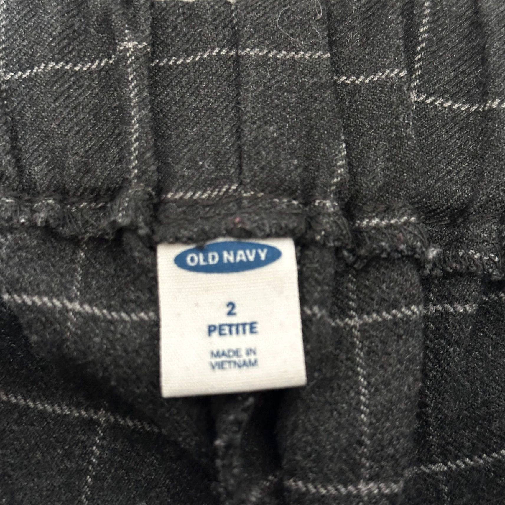 Old Navy Old Navy Pants Petite Size 2 Office Academia Preppy Plaid Windowpane Check Dress Pants Straight Leg Womens Size 26" / US 2 / IT 38 - 5 Thumbnail