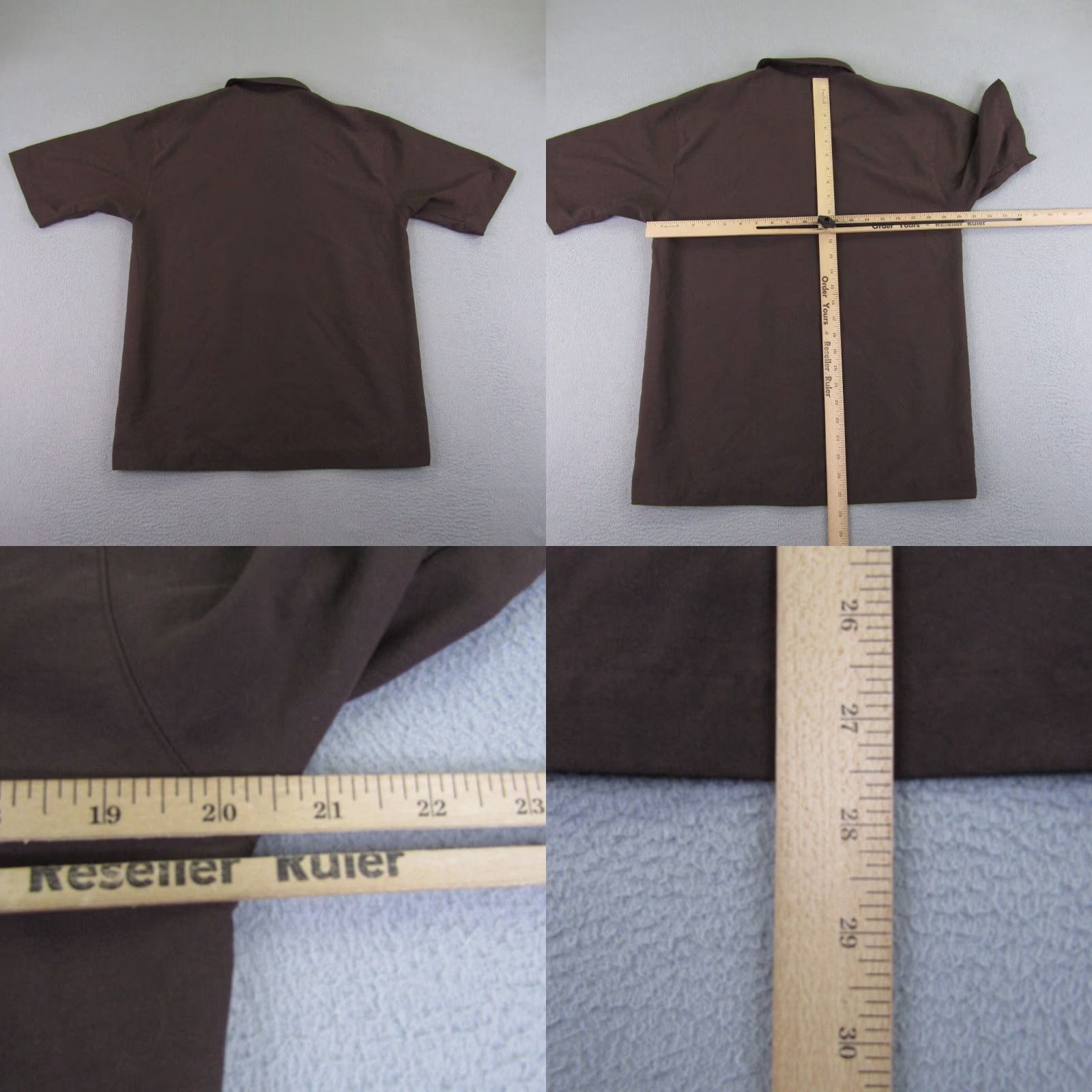 Nike VINTAGE Nike Shirt Mens Small Brown Button Up Tiger Woods Camp Casual Golf Golfer Size US S / EU 44-46 / 1 - 8 Thumbnail