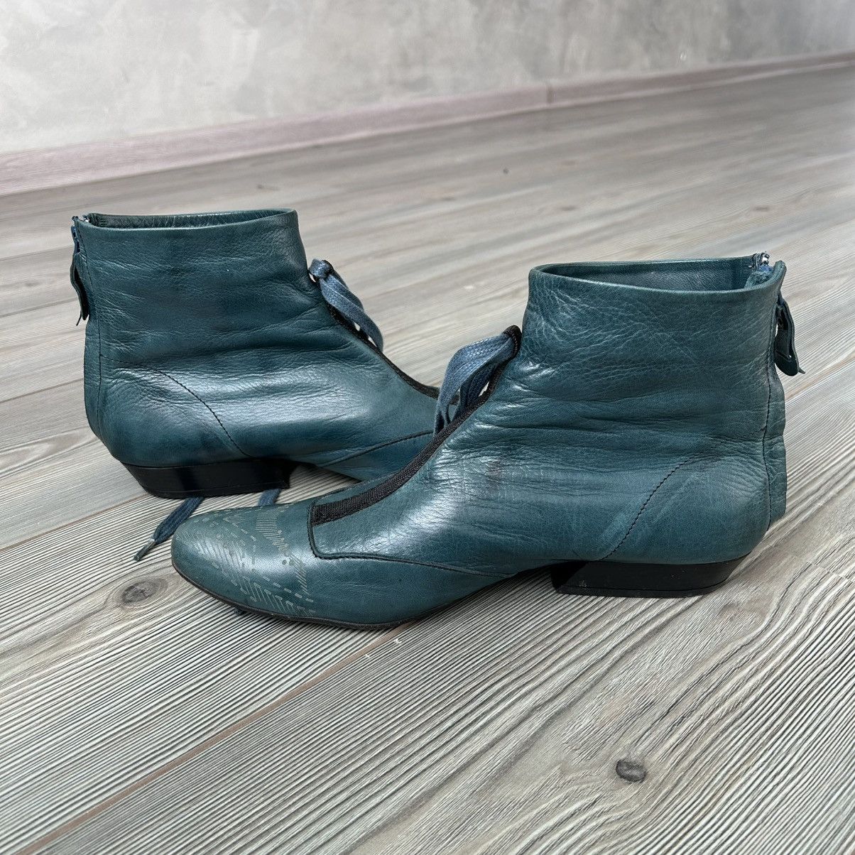 Marithe + Francois Girbaud Rare Marithé + François Girbaud Leather Ankle Boots Size US 7 / EU 40 - 9 Thumbnail