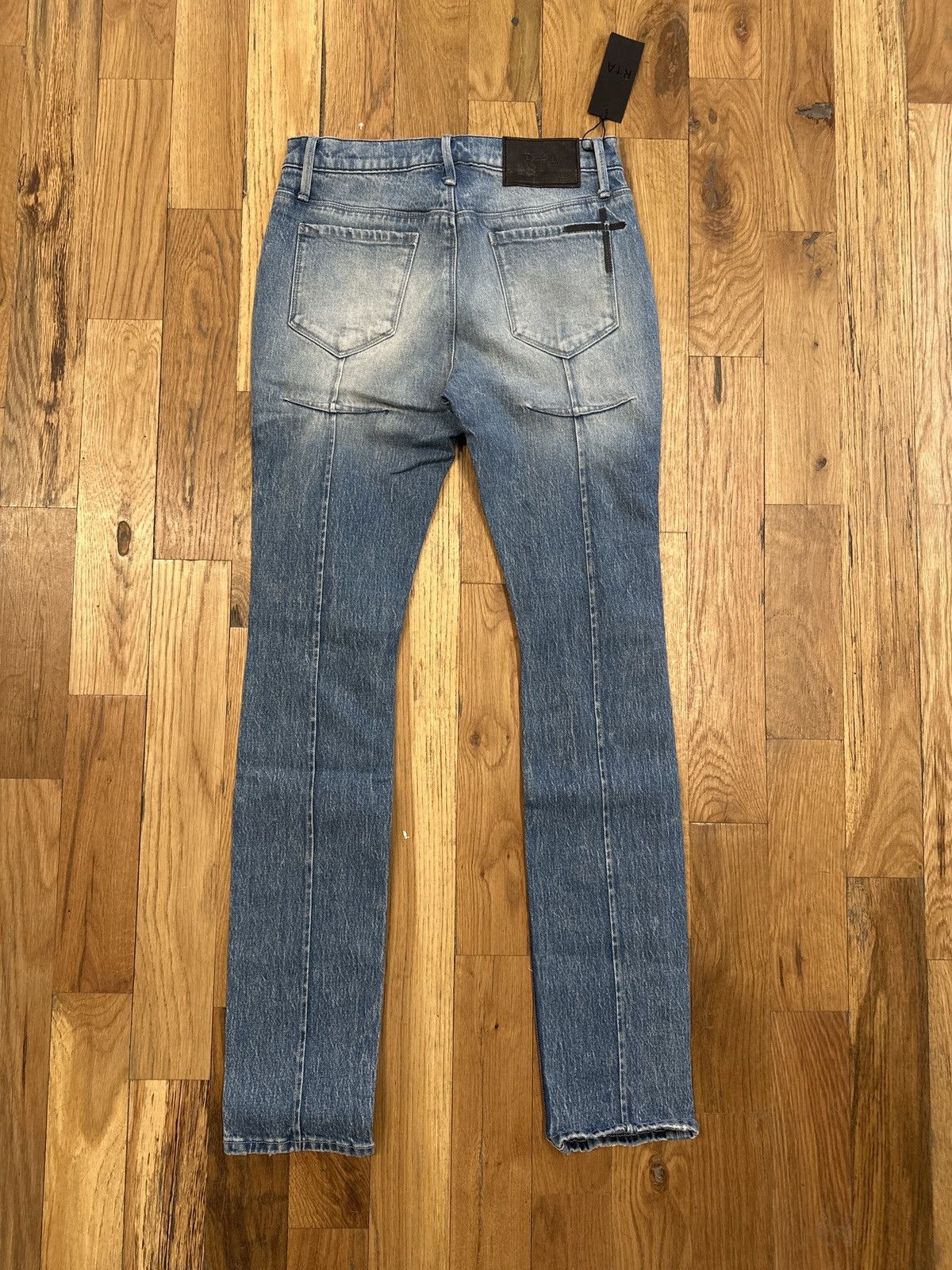 Rta RTA Bryant Ripped Skinny Blue Jeans Size 31 Size US 31 - 2 Thumbnail