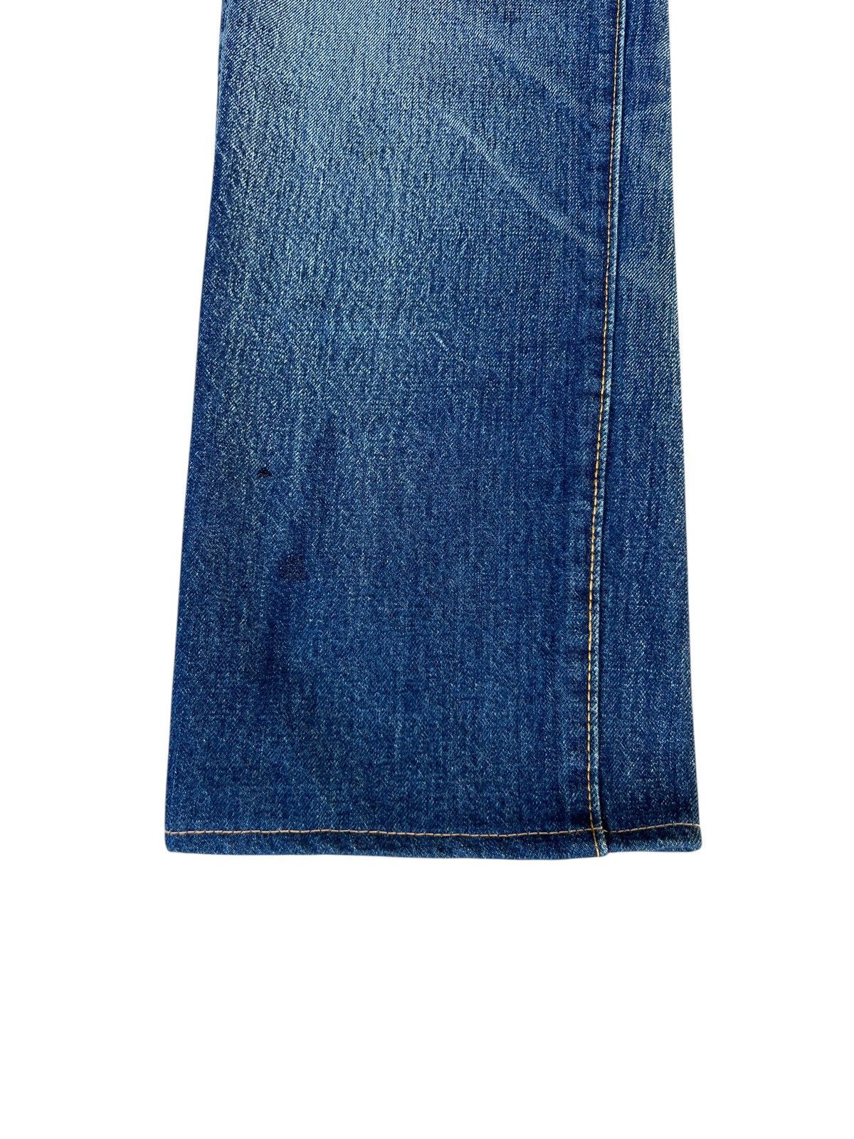 Denime Vintage DENIME Japan Jerky Patch Fade Denim Selvedge Jeans Size US 31 - 10 Thumbnail