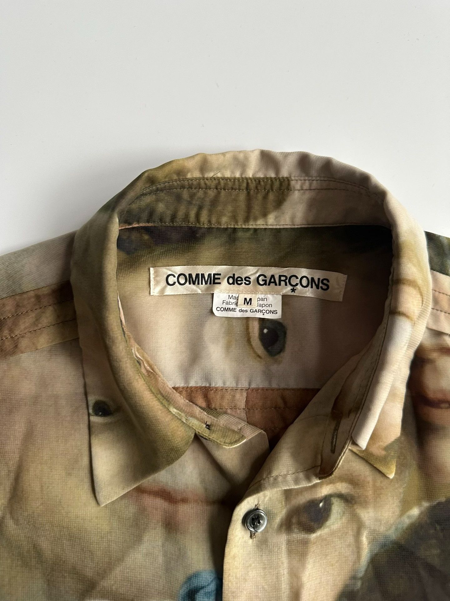 Comme des Garcons Comme des Garcons 24SS Face-Shaped Shirt| Size M / US 6-8 / IT 42-44 - 5 Thumbnail