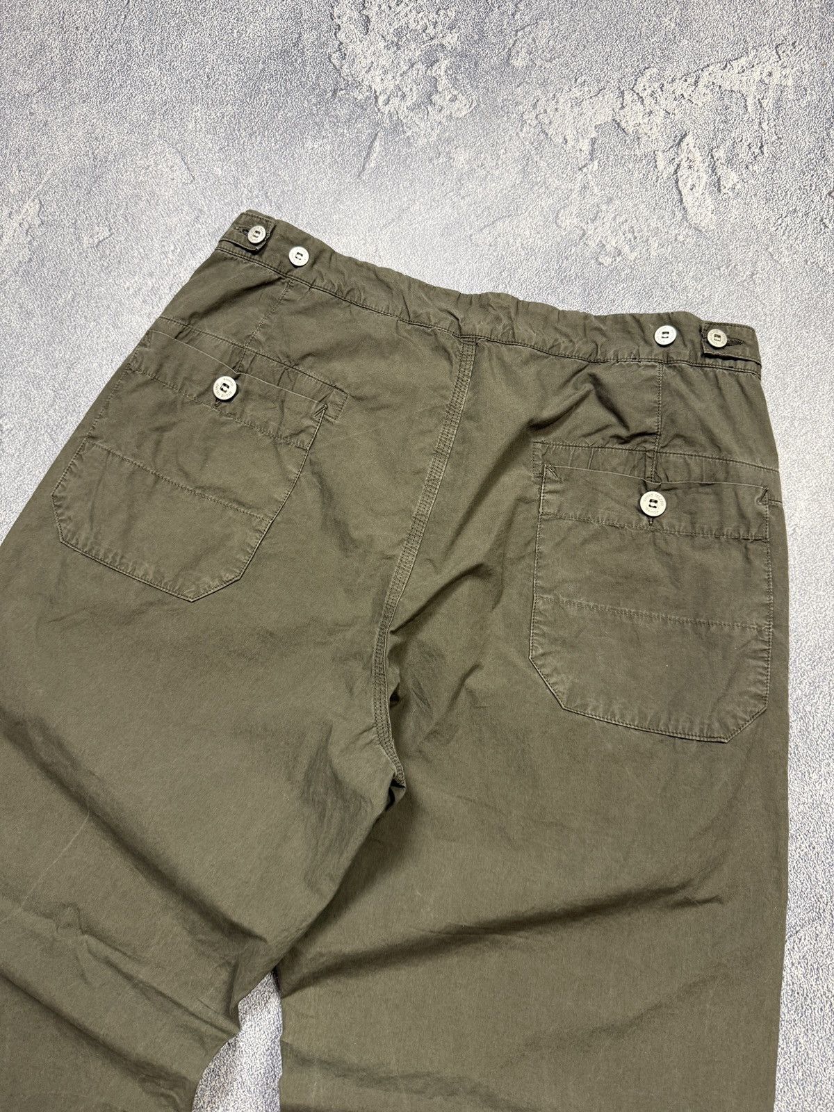 Stone Island Stone Island Denim Crazy Cargo Baggy Pants Japanese Style Size US 33 - 9 Thumbnail
