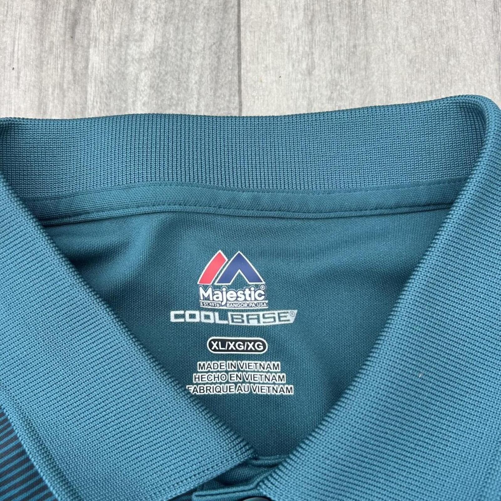 Other Majestic Philadelphia Eagles green polo shirt Size XL NFL Size US XL / EU 56 / 4 - 4 Thumbnail