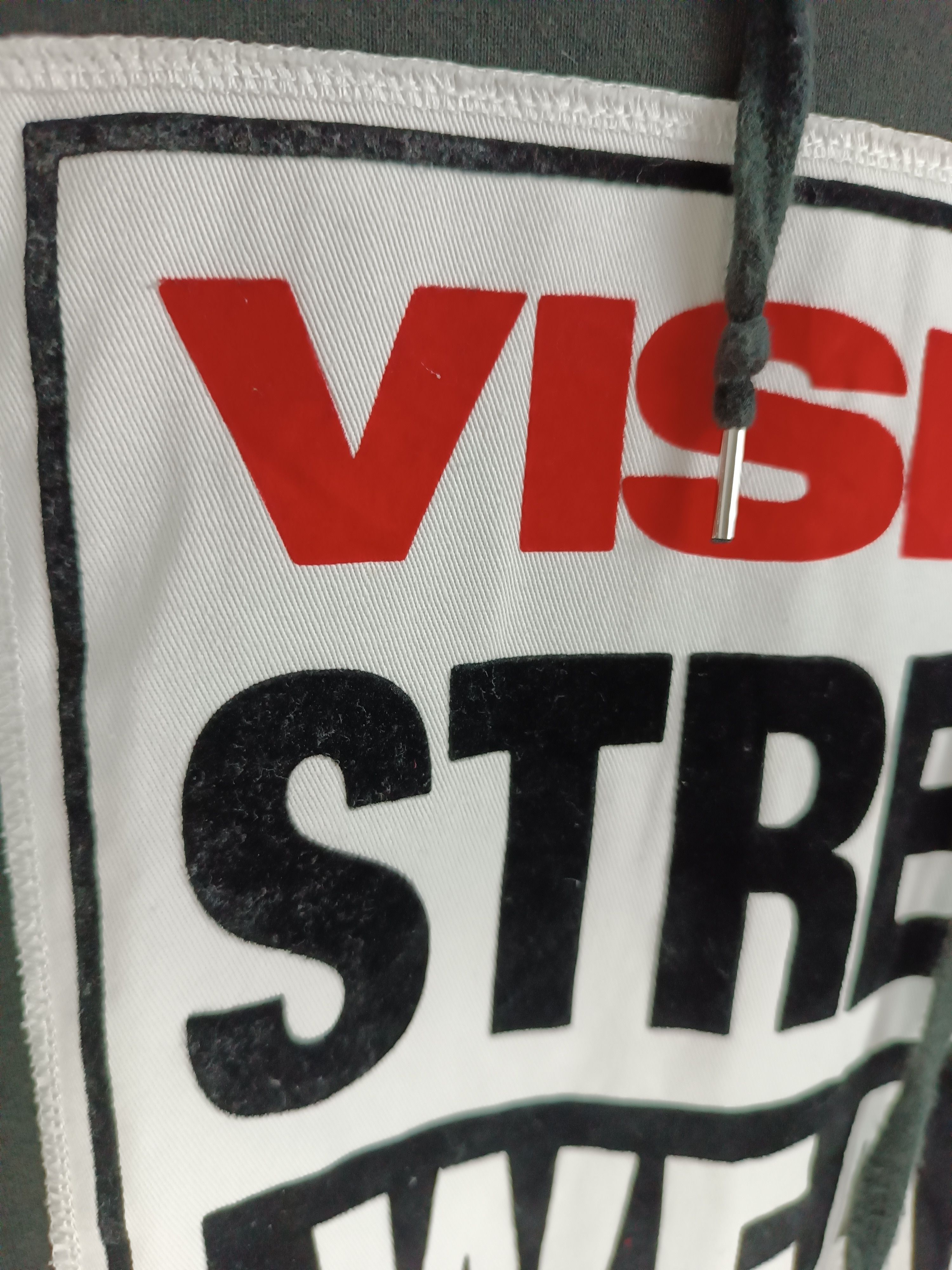 Vintage VINTAGE Y2K VISION STREETWEAR SHORT HOODIES VERY RARE Size US L / EU 52-54 / 3 - 11 Thumbnail