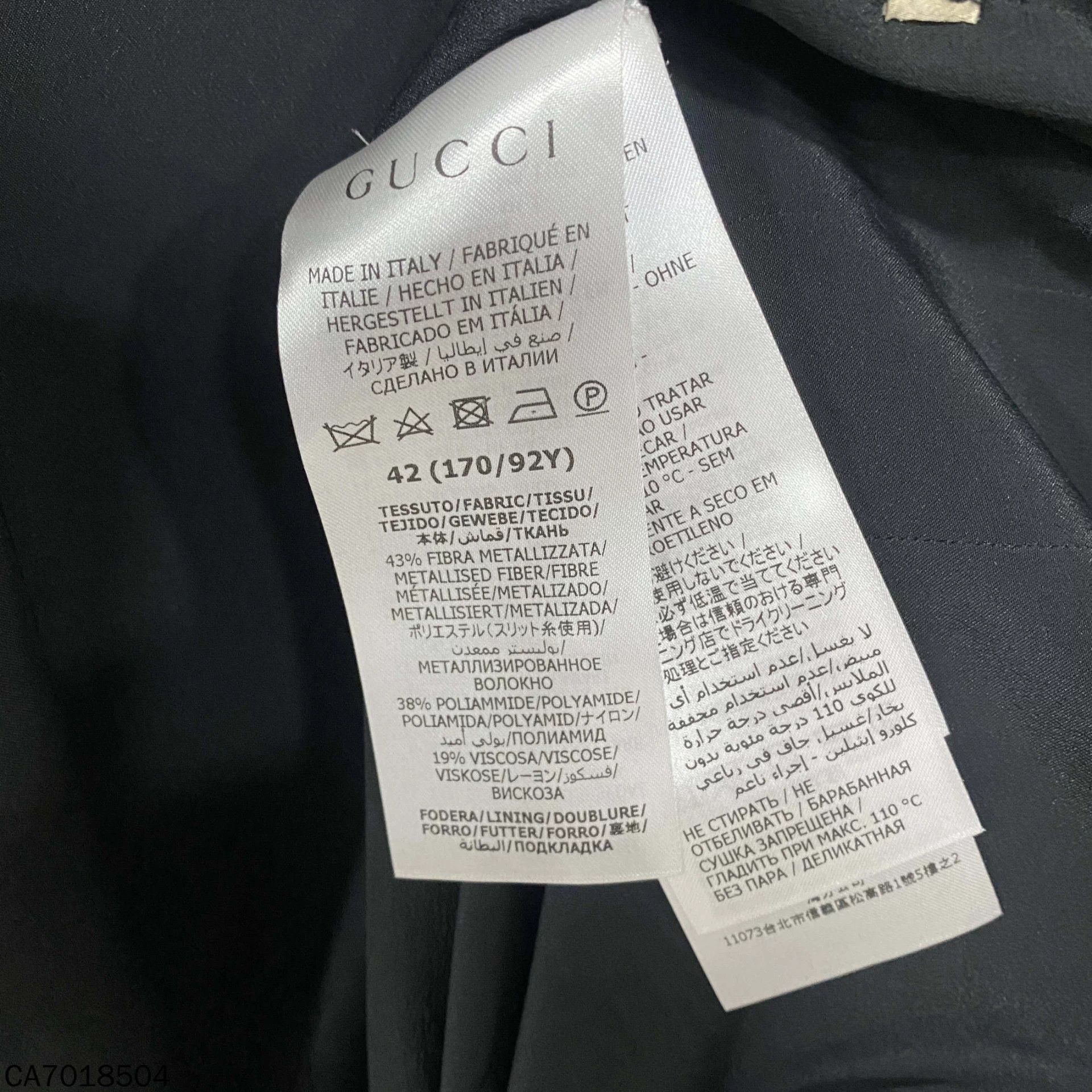 Gucci Gucci silver iridescent snagged dress 42 Size M / US 6-8 / IT 42-44 - 5 Thumbnail