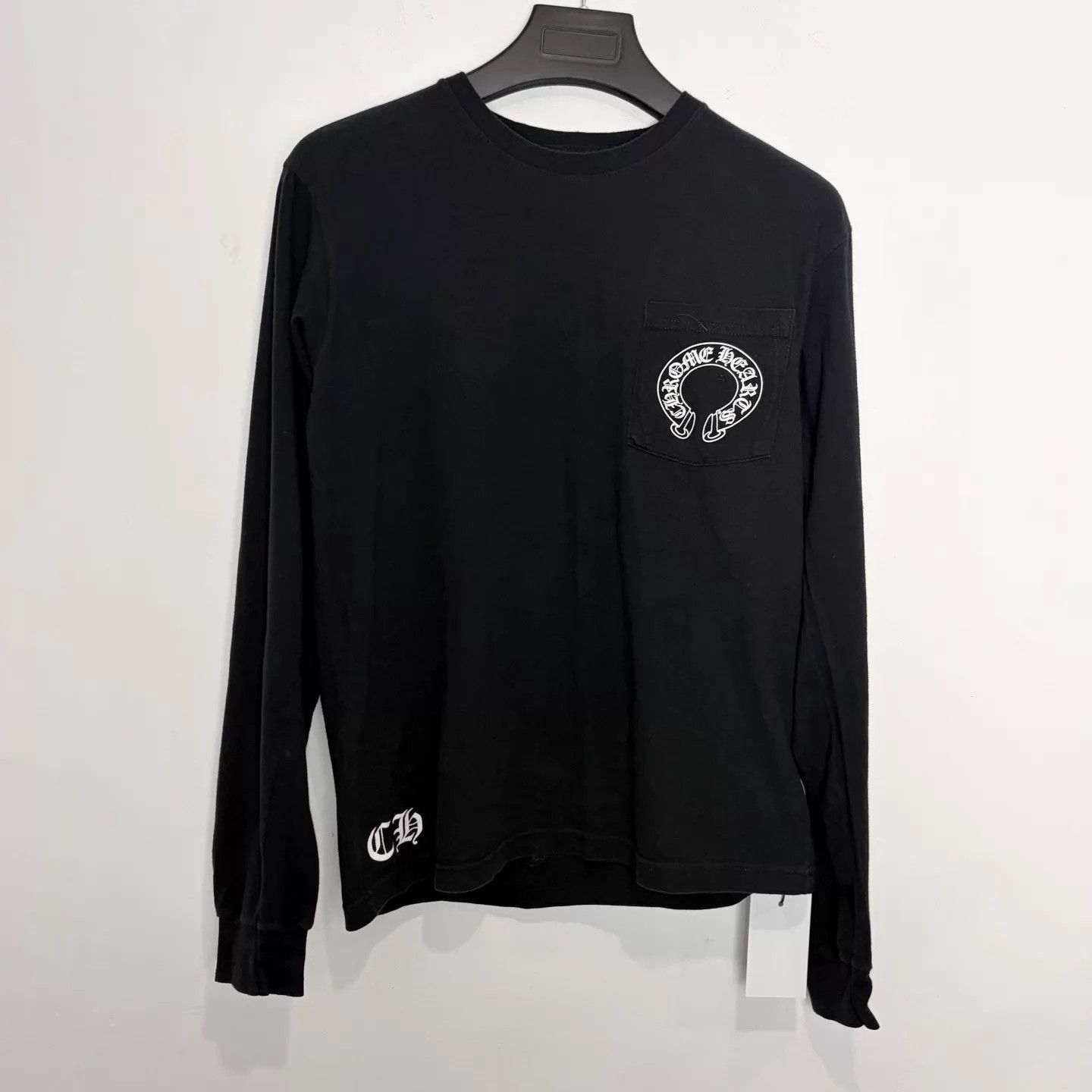 Chrome Hearts Chrome Hearts Black 3-Element Arm Horseshoe T-bar LS M Size US M / EU 48-50 / 2 - 1 Thumbnail
