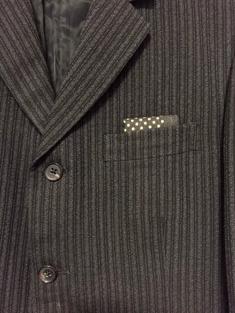 Yohji Yamamoto Yohji Yamamoto Y's for men line striped suit-2505 Size US M / EU 48-50 / 2 - 5 Thumbnail