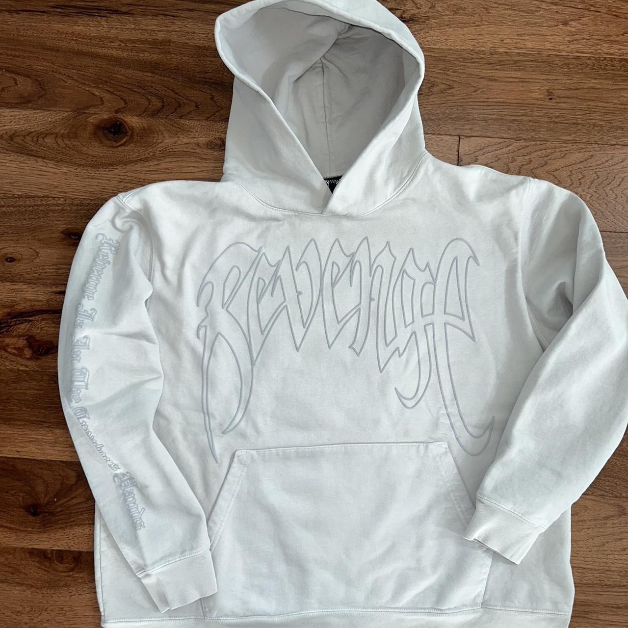 Revenge Revenge White Cement Kill Hoodie Xxxtentacion pop up Size US L / EU 52-54 / 3 - 1 Thumbnail