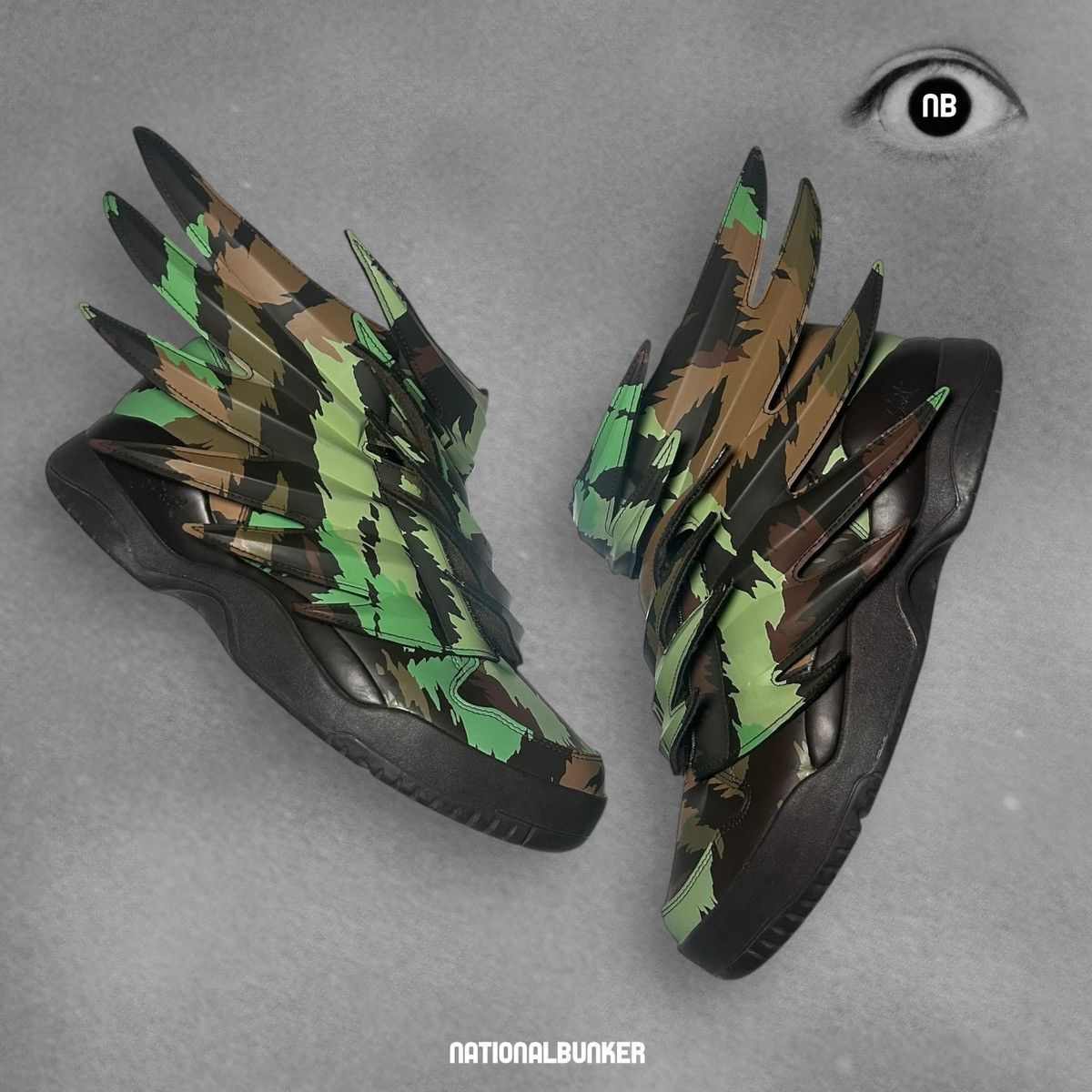 Adidas Jeremy Scott Wings Camo Grailed