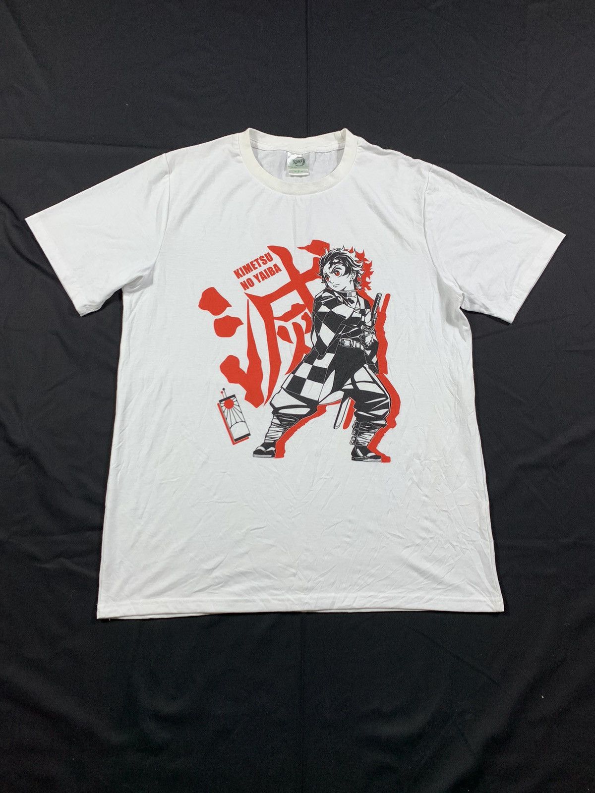 Anime × Cartoon Network × Vintage 💥GRAIL💥 KIMETSU NO YAIBA Anime T-shirt Size US M / EU 48-50 / 2 - 1 Thumbnail