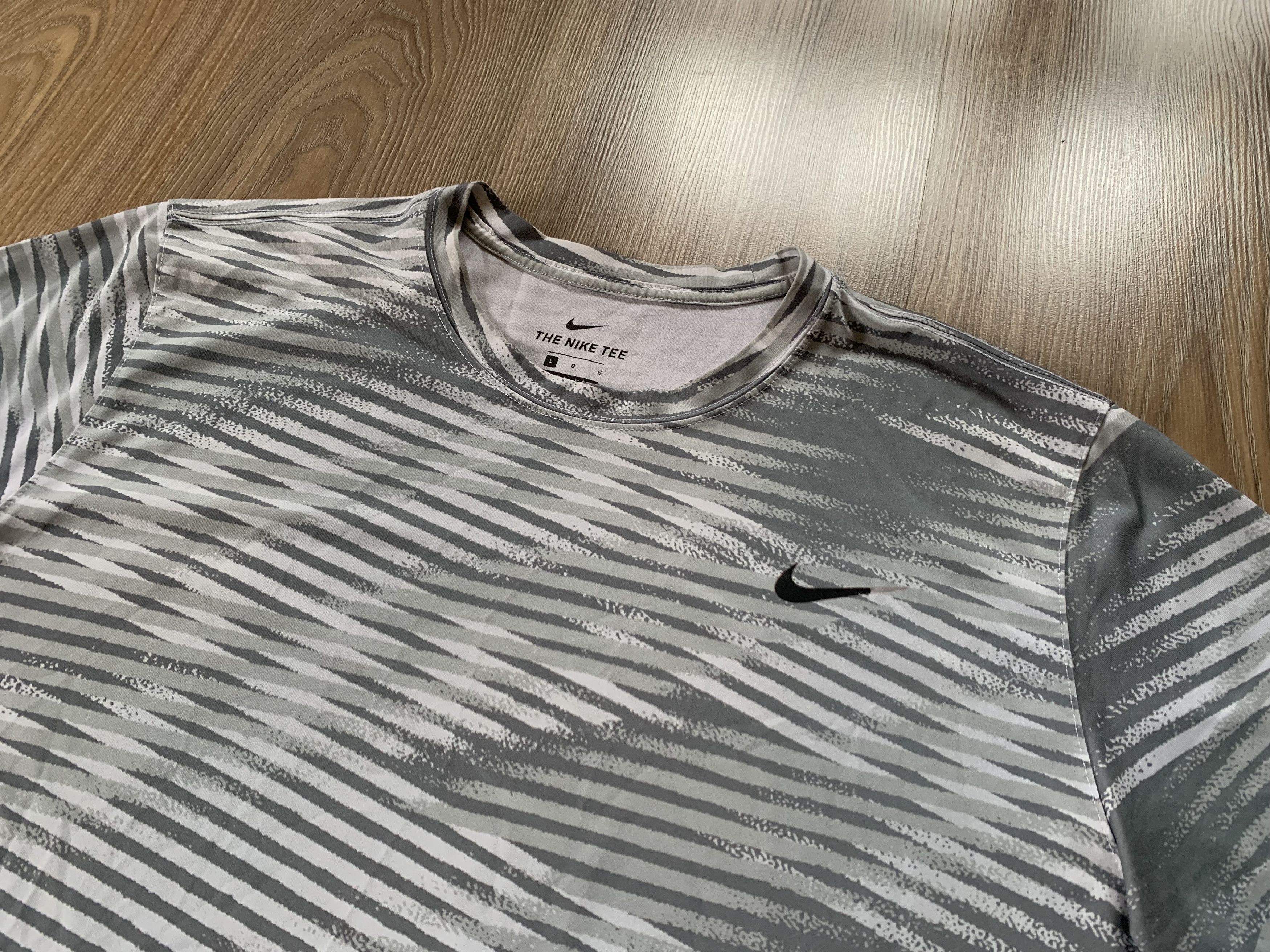 Nike × Vintage The Nike Tee Training T Shirt Size US L / EU 52-54 / 3 - 3 Thumbnail