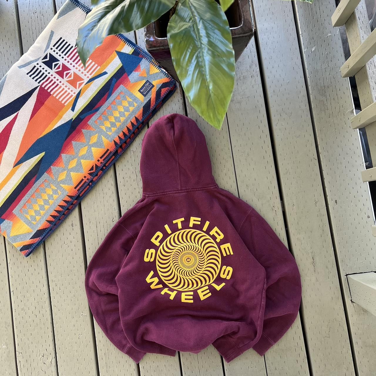 Spitfire Vintage Y2K Spitfire Skateboards Hoodie Size M Size US M / EU 48-50 / 2 - 3 Thumbnail