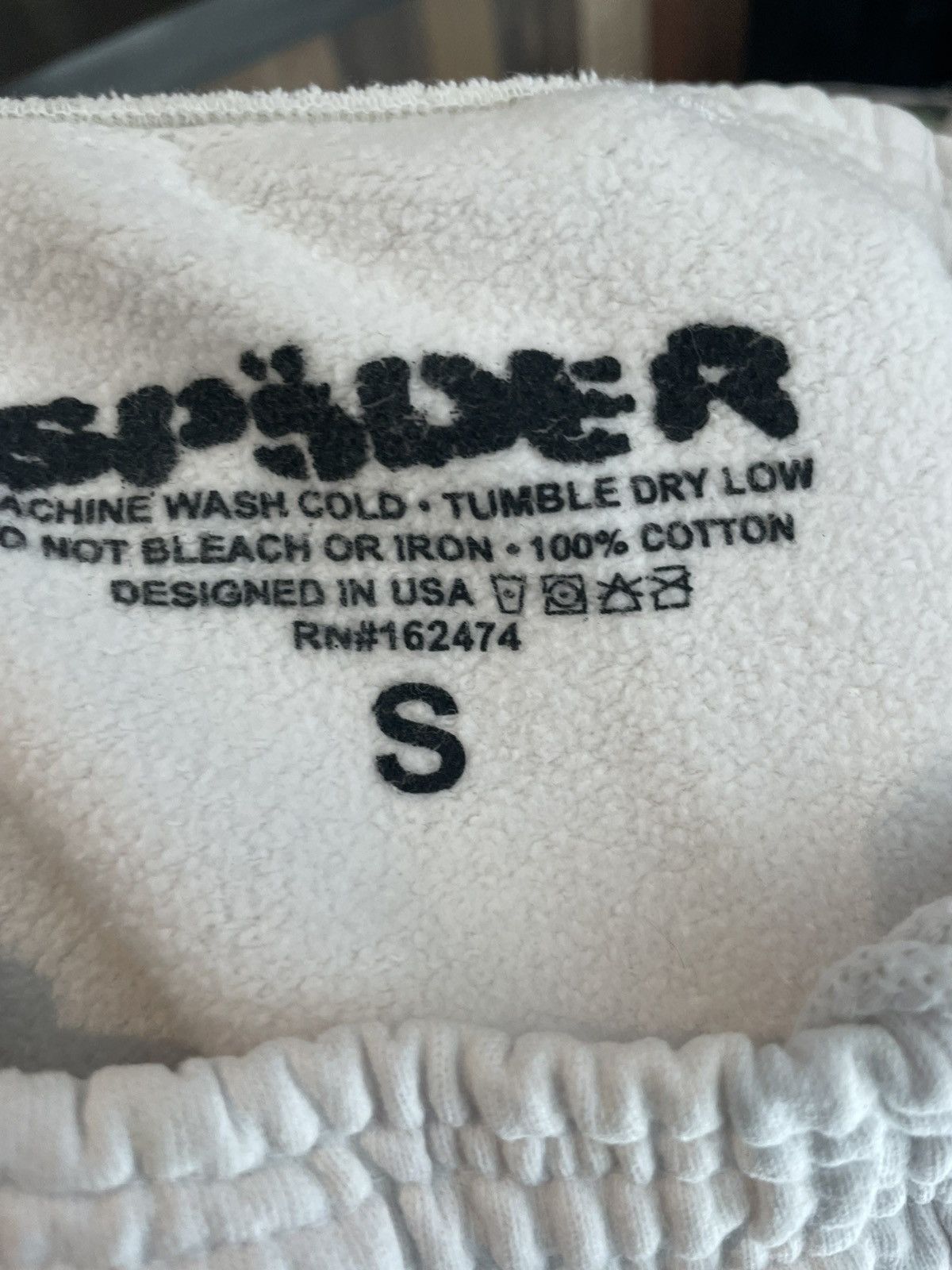 Sp5der Spider Sweat pant White Size US 32 / EU 48 - 2 Thumbnail