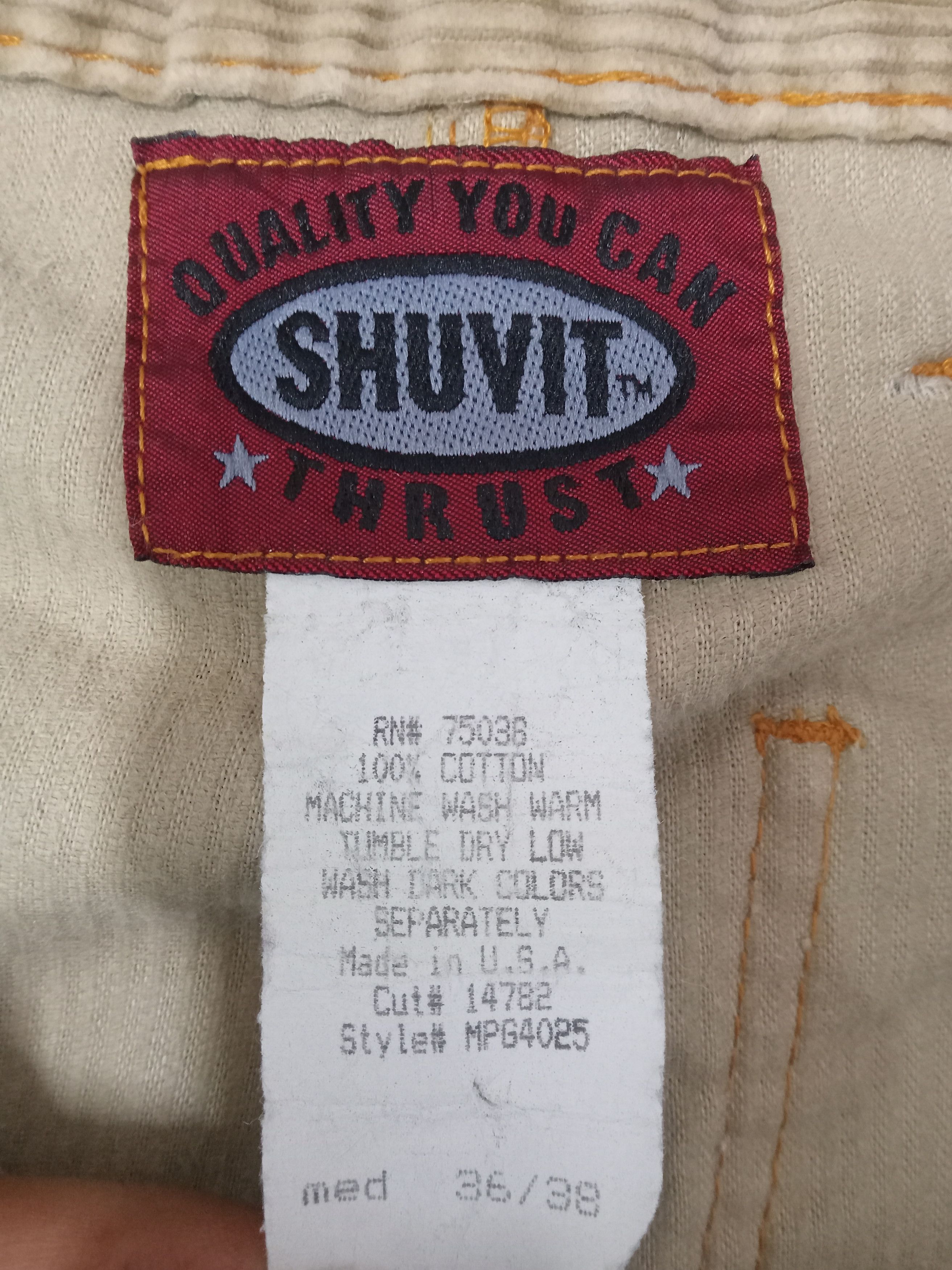 Other Shuvit Corduroy Vintage Shorts Size US 37 - 3 Thumbnail