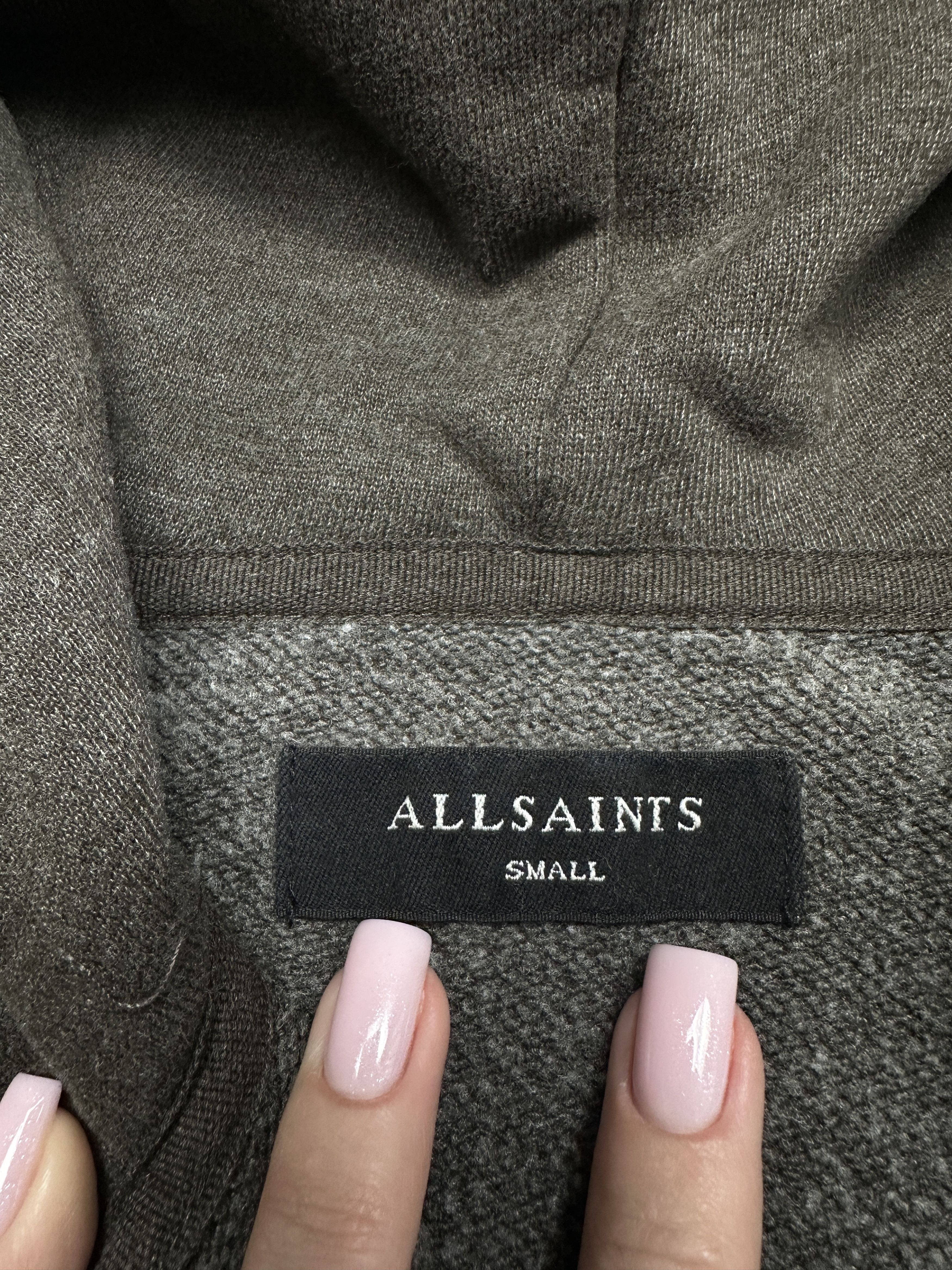 Allsaints Allsaints Mens Raven Full Zip Hoodie Size US S / EU 44-46 / 1 - 5 Thumbnail