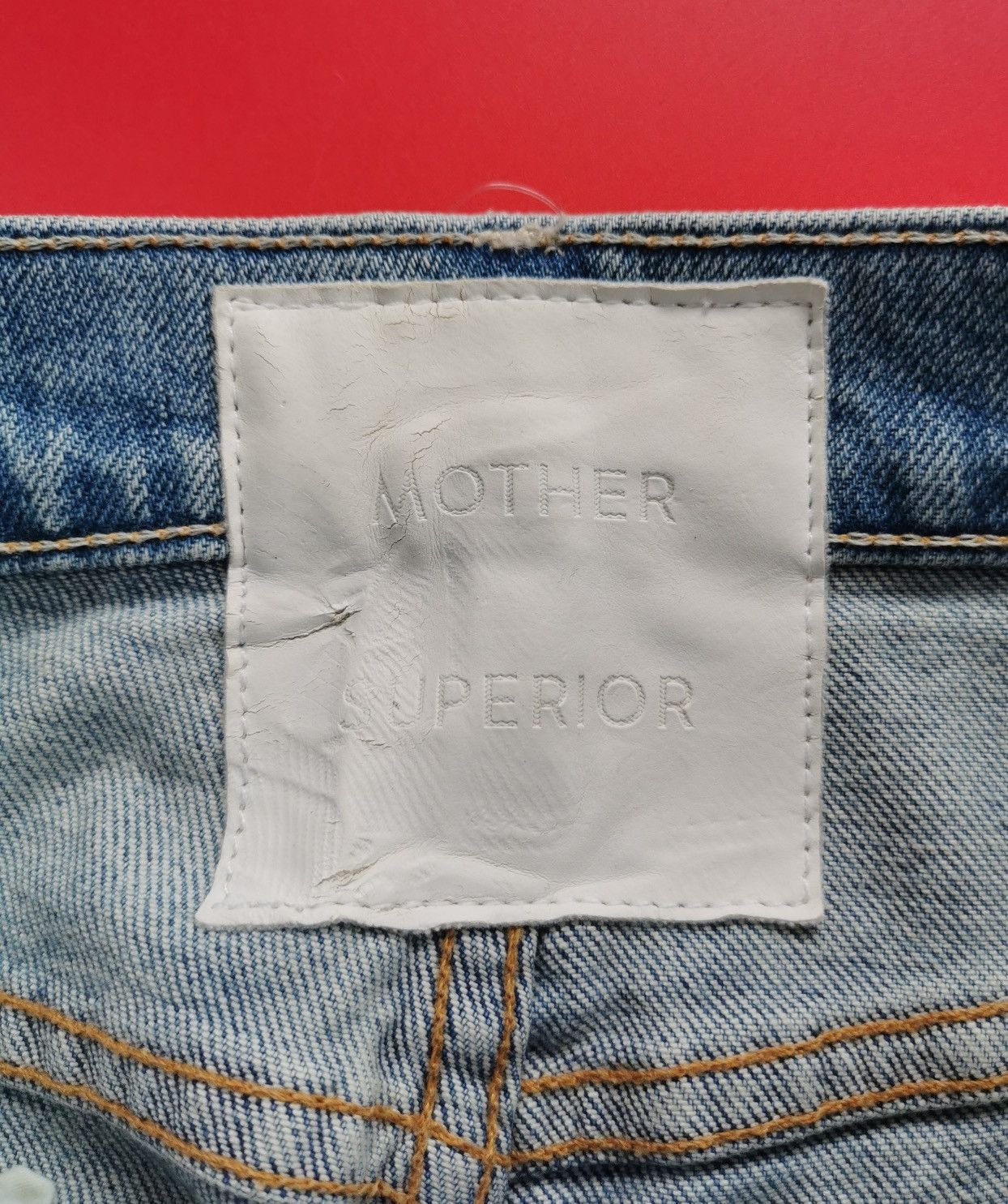 MOTHER Mother The Trasher Stripe Confession Jeans Size 29" - 9 Thumbnail