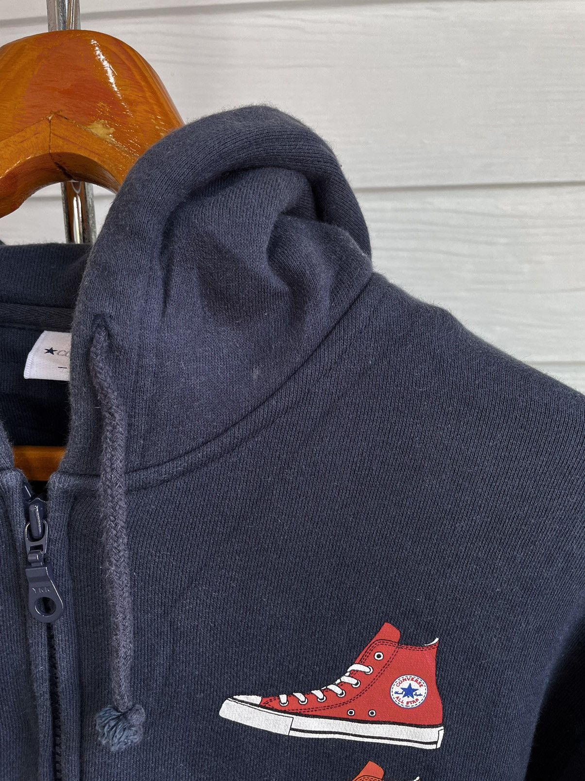 Converse × Japanese Brand × Vintage CONVERSE ALL STARS HOODIE Size US M / EU 48-50 / 2 - 3 Thumbnail