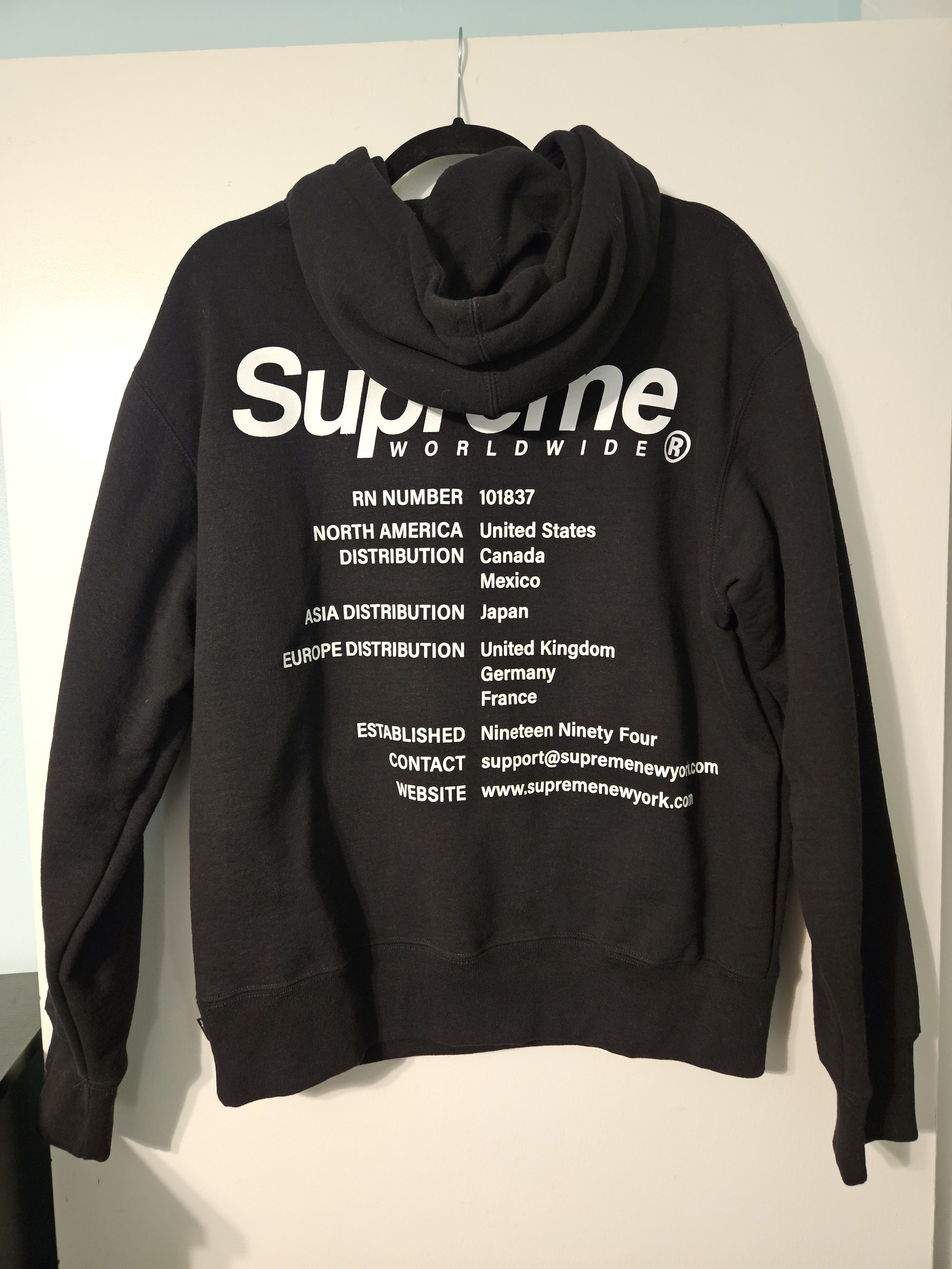 Supreme Supreme Worldwide Hoodie SS23 Size US S / EU 44-46 / 1 - 3 Thumbnail