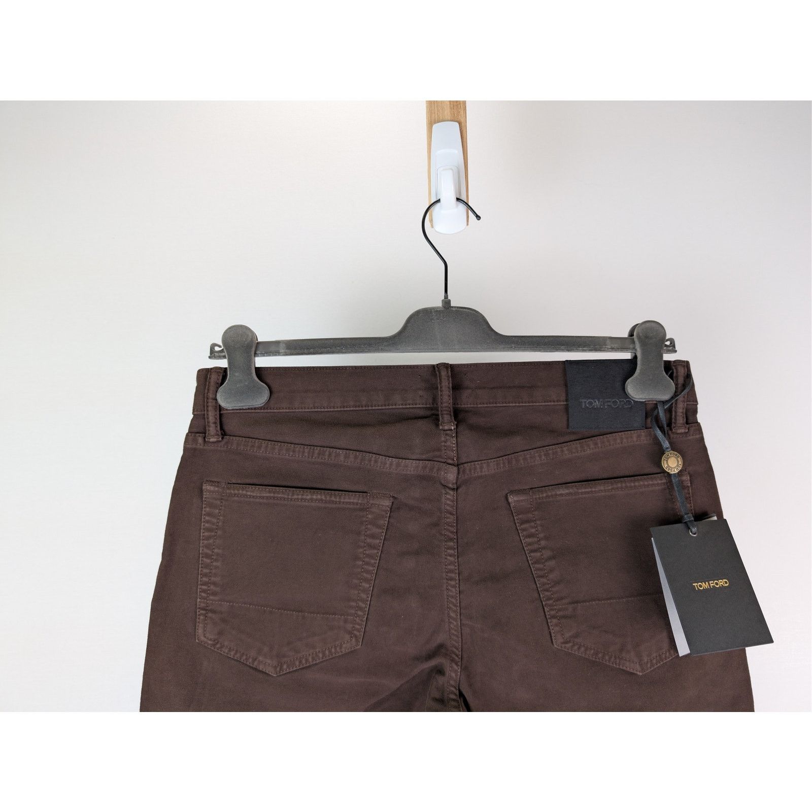 Tom Ford o1rshd1 Slim Denim Jeans in Brown Size US 34 / EU 50 - 10 Thumbnail
