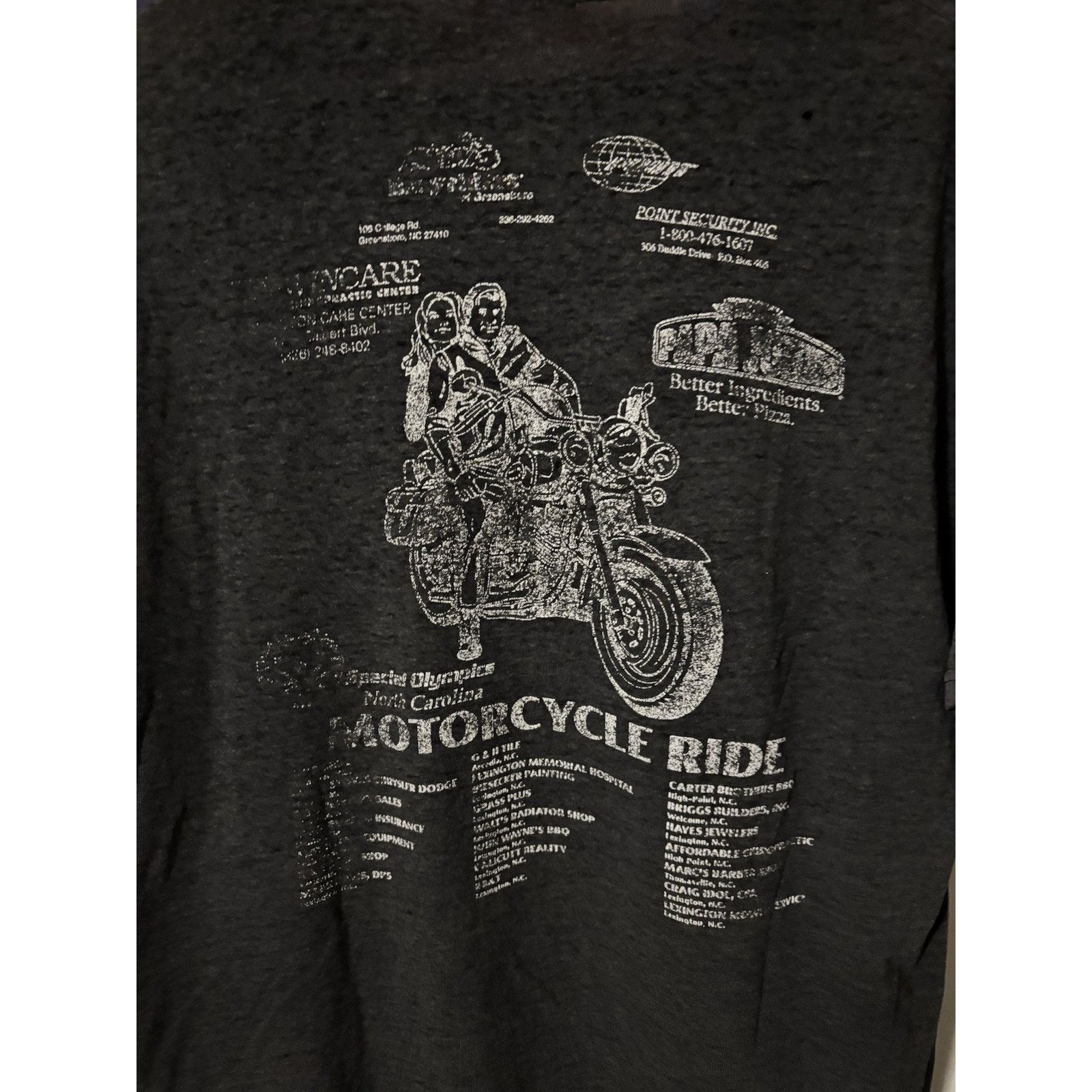 Other Vintage super faded thin Motorcycle Ride Tshirt grey special Size US XXL / EU 58 / 5 - 4 Thumbnail