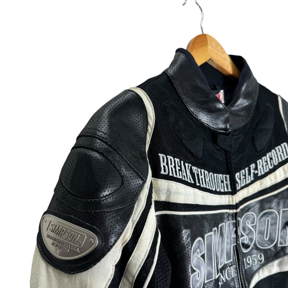 Sports Specialties 🌟SIMPSON RACING TEAM BIKERS JACKET Size US L / EU 52-54 / 3 - 6 Thumbnail