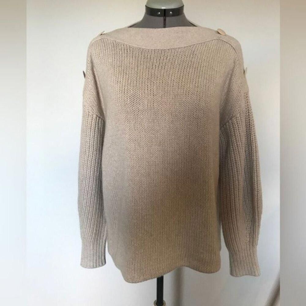 Aris Tatalovich Akris Boatneck Pullover Size M / US 6-8 / IT 42-44 - 1 Thumbnail
