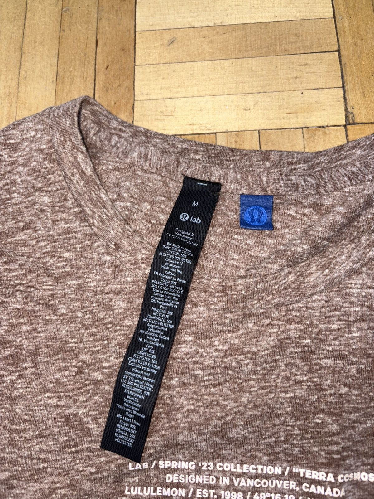 Lululemon Lululemon Lab Spring 2023 Terra Cosmos cropped tee Size M / US 6-8 / IT 42-44 - 3 Thumbnail