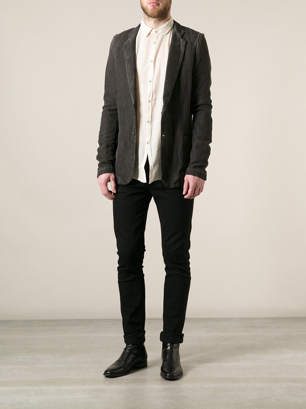 Poeme Bohemien Poeme Bohemien unlined light jacket/blazer Size US M / EU 48-50 / 2 - 2 Thumbnail