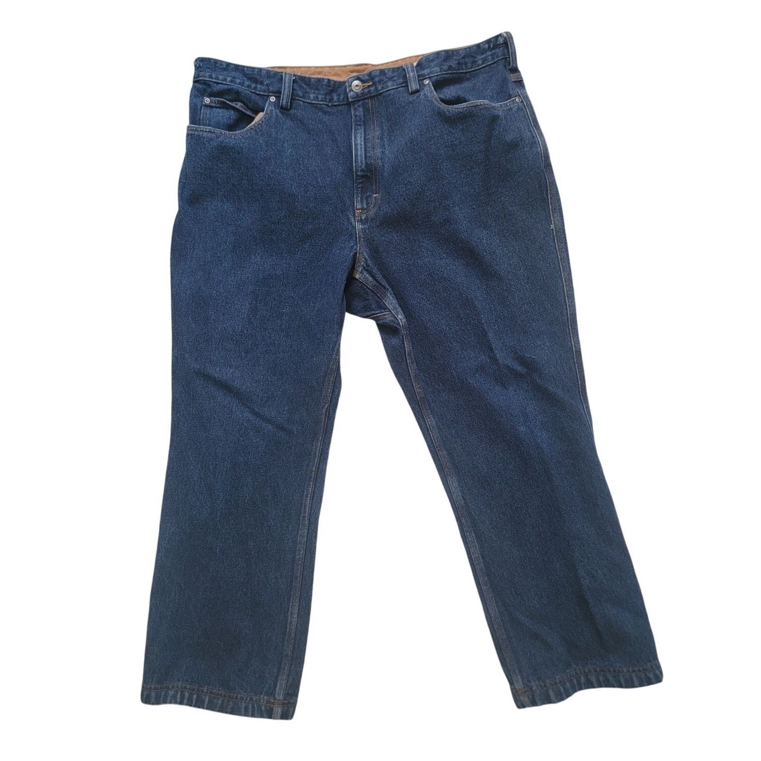 Duluth Trading Company Duluth Trading Co Men's Dark Blue Denim Jeans - Size 42x28 Size US 42 / EU 58 - 1 Thumbnail