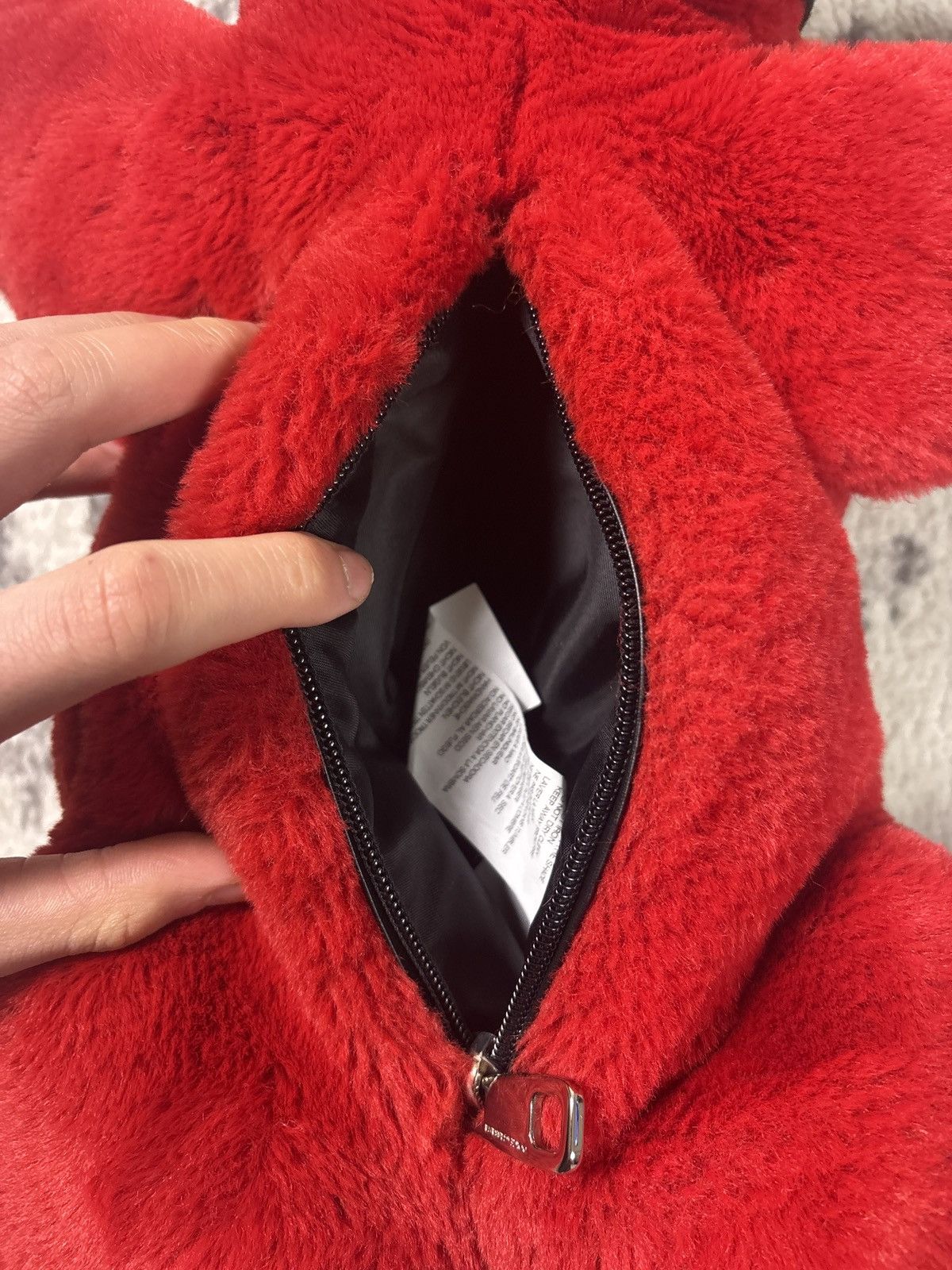 Dolce & Gabbana DOLCE & GABANA RED BEAR PLUSH BAG BACKPACK Size ONE SIZE - 8 Thumbnail
