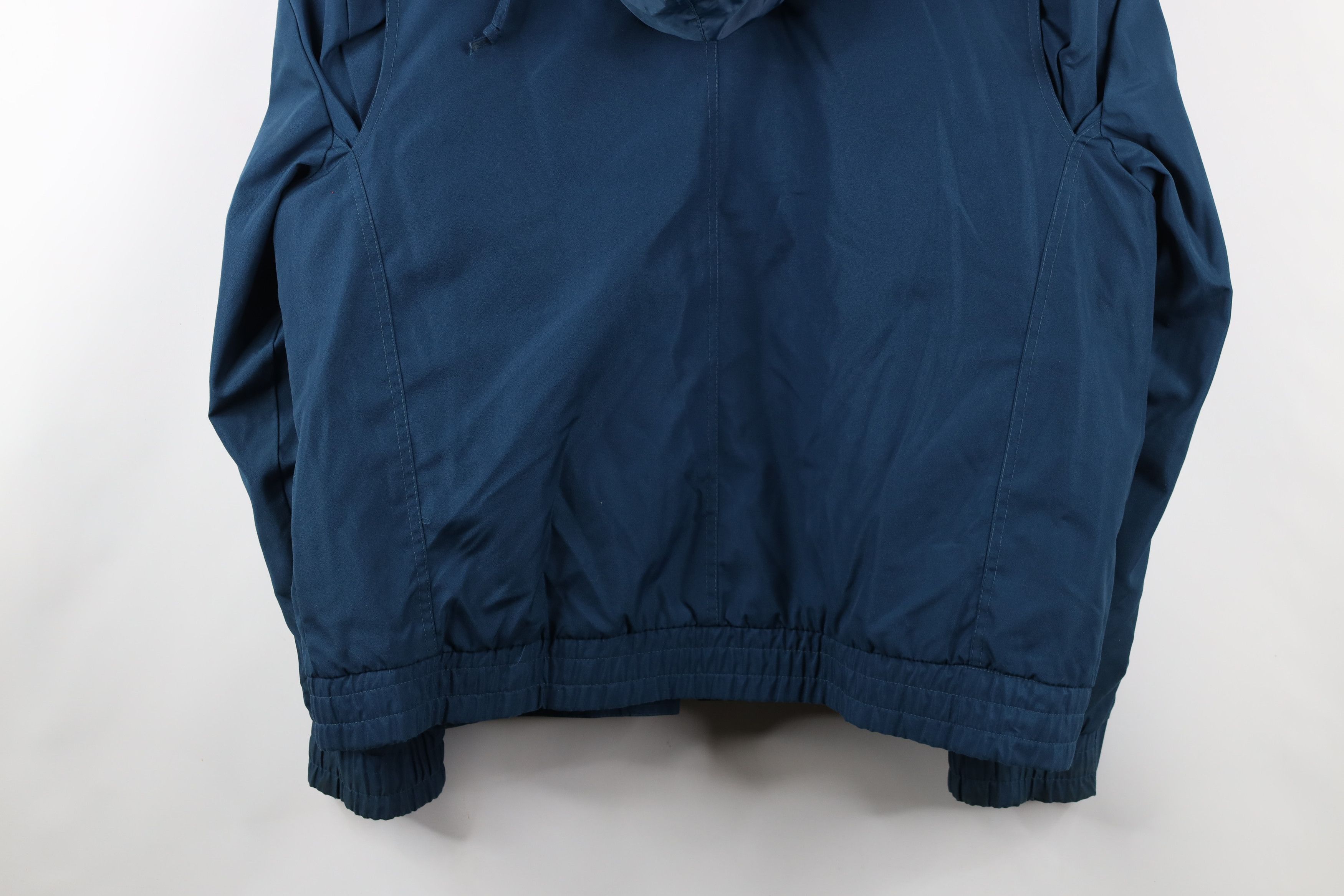 Vintage Vintage 90s Streetwear Lined Full Zip Hooded Bomber Jacket Size US XXL / EU 58 / 5 - 17 Thumbnail