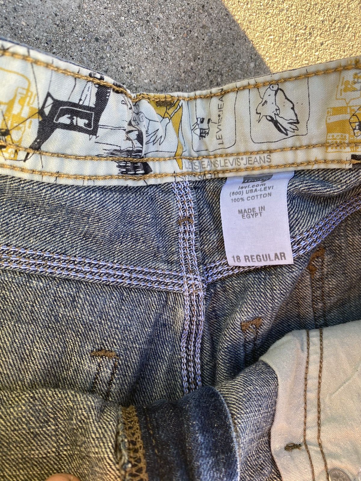 Levi's × Vintage Levi skater carpenter vintage jorts Size US 28 / EU 44 - 3 Thumbnail
