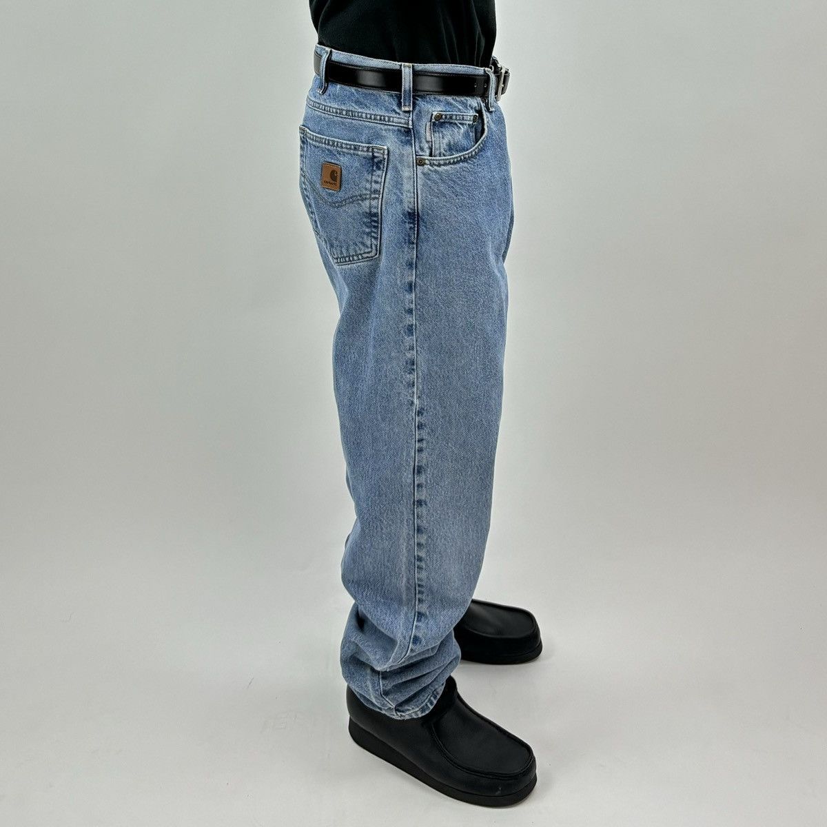 Other vintage Y2K CARHARTT Baggy Denim Classic Relaxed Fit jeans Size US 36 / EU 52 - 7 Thumbnail
