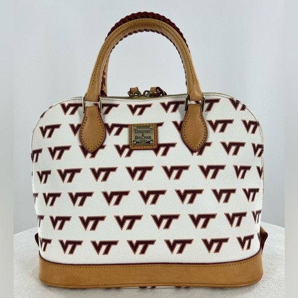 Dooney & Bourke Dooney & Bourke Virginia Tech Satchel Bag Grailed