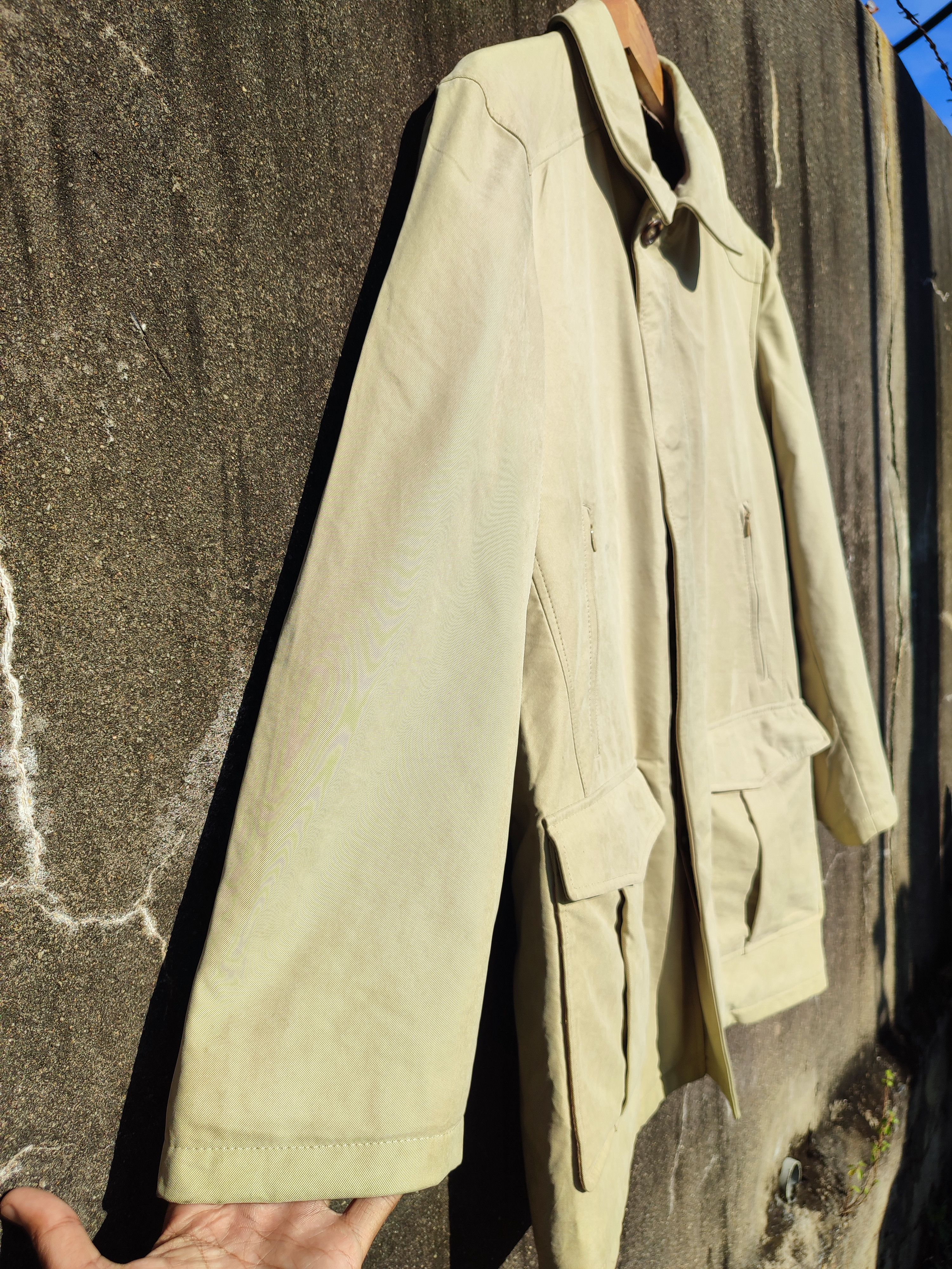 Valstar Valstar Milano Beige Field Jacket - Size 50 (Made in Italy) Size US L / EU 52-54 / 3 - 9 Thumbnail