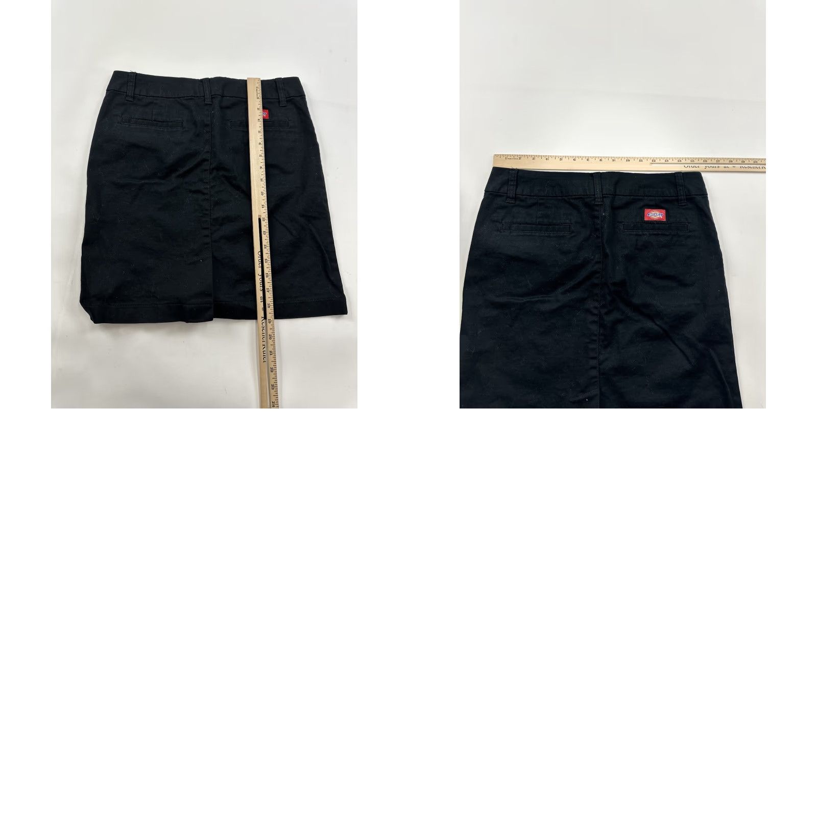 Dickies Dickies Skirt Womens Size 11 Black Pencil Side Zip High Rise Mini Skirt Casual Fall Streetwear Vintage Style Womens Dickies Skirt Size 32" / US 10 / IT 46 - 8 Thumbnail