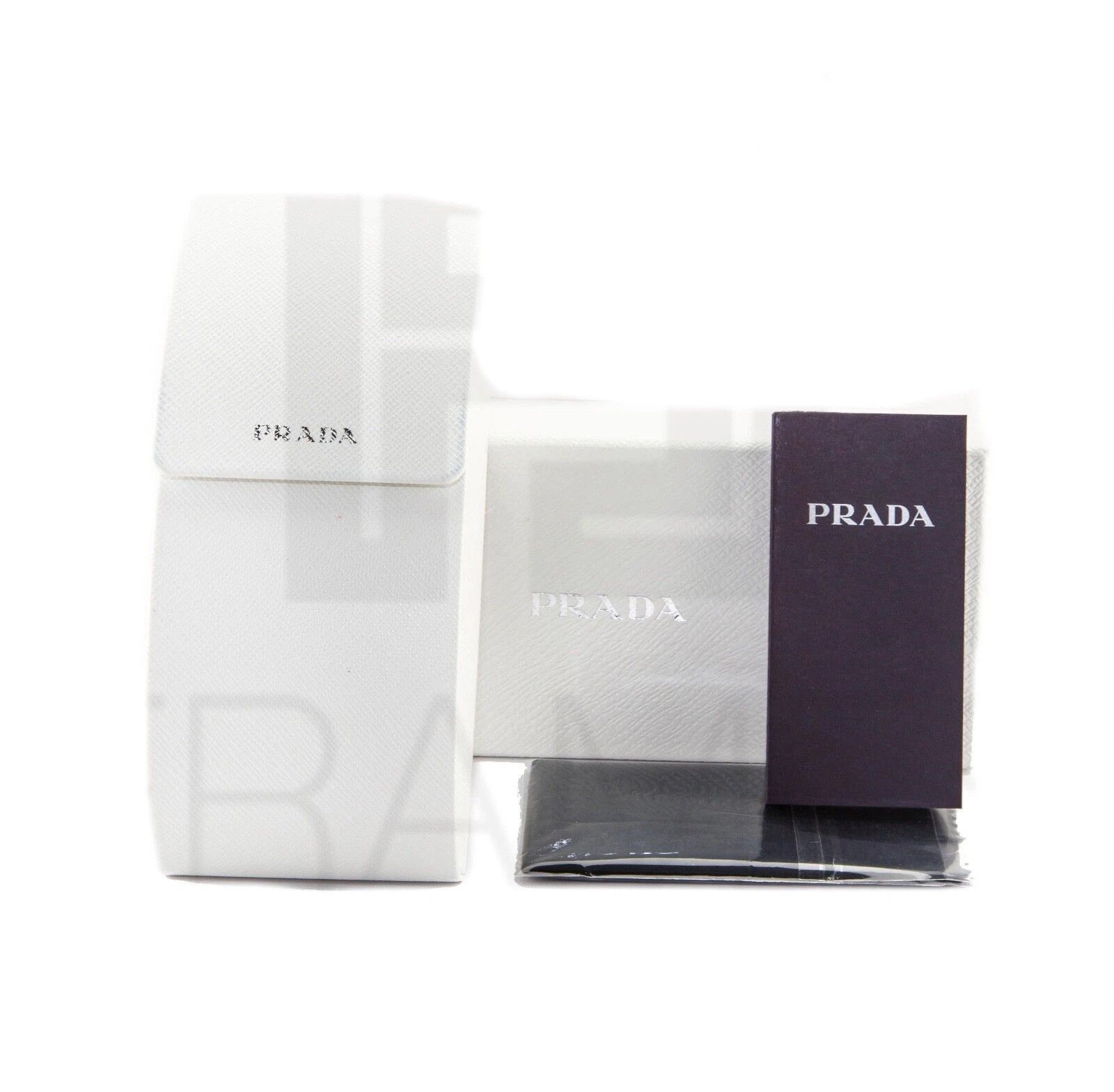 Prada PRADA PRA23S MORPH Frost Crystal Silver Mirror Wavy A23 A26 Size ONE SIZE - 7 Thumbnail