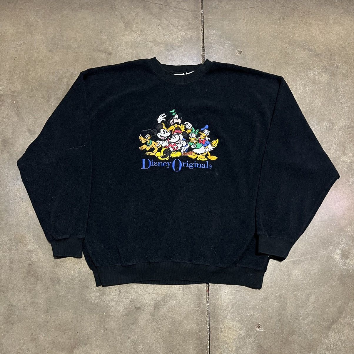 Disney Vintage Walt Disney World Sweatshirt Crewneck Fleece 90s Size US L / EU 52-54 / 3 - 1 Thumbnail