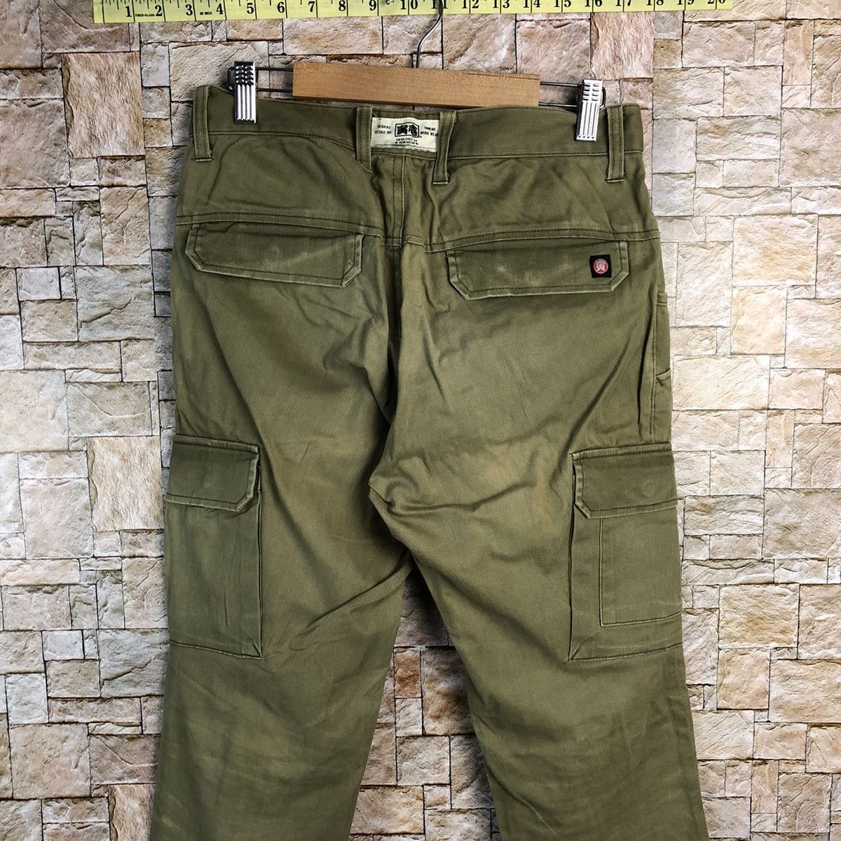 Japanese Brand Japan vintage faded Green utility Cargo Pants #A125 Size US 30 / EU 46 - 13 Thumbnail