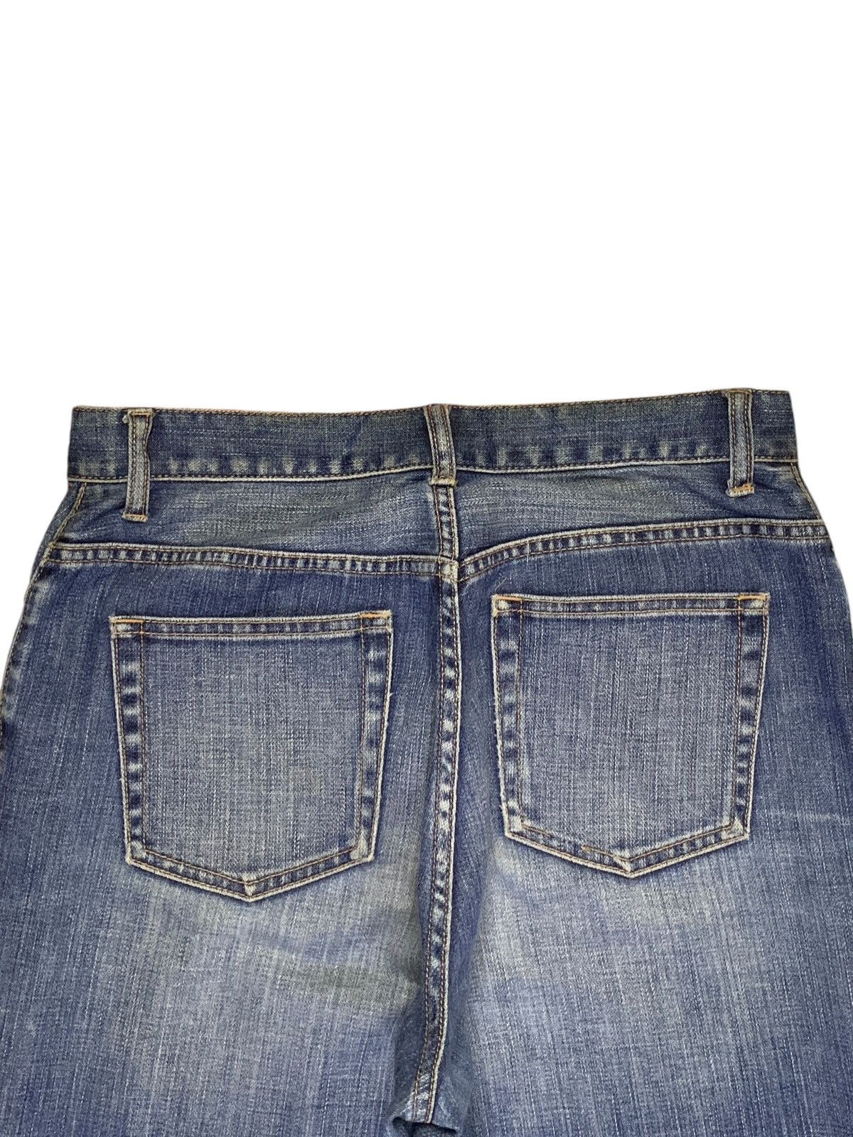 Japanese Brand Vintage Japanese Brand Mud Wash Flare Jeans Size 29" - 8 Thumbnail