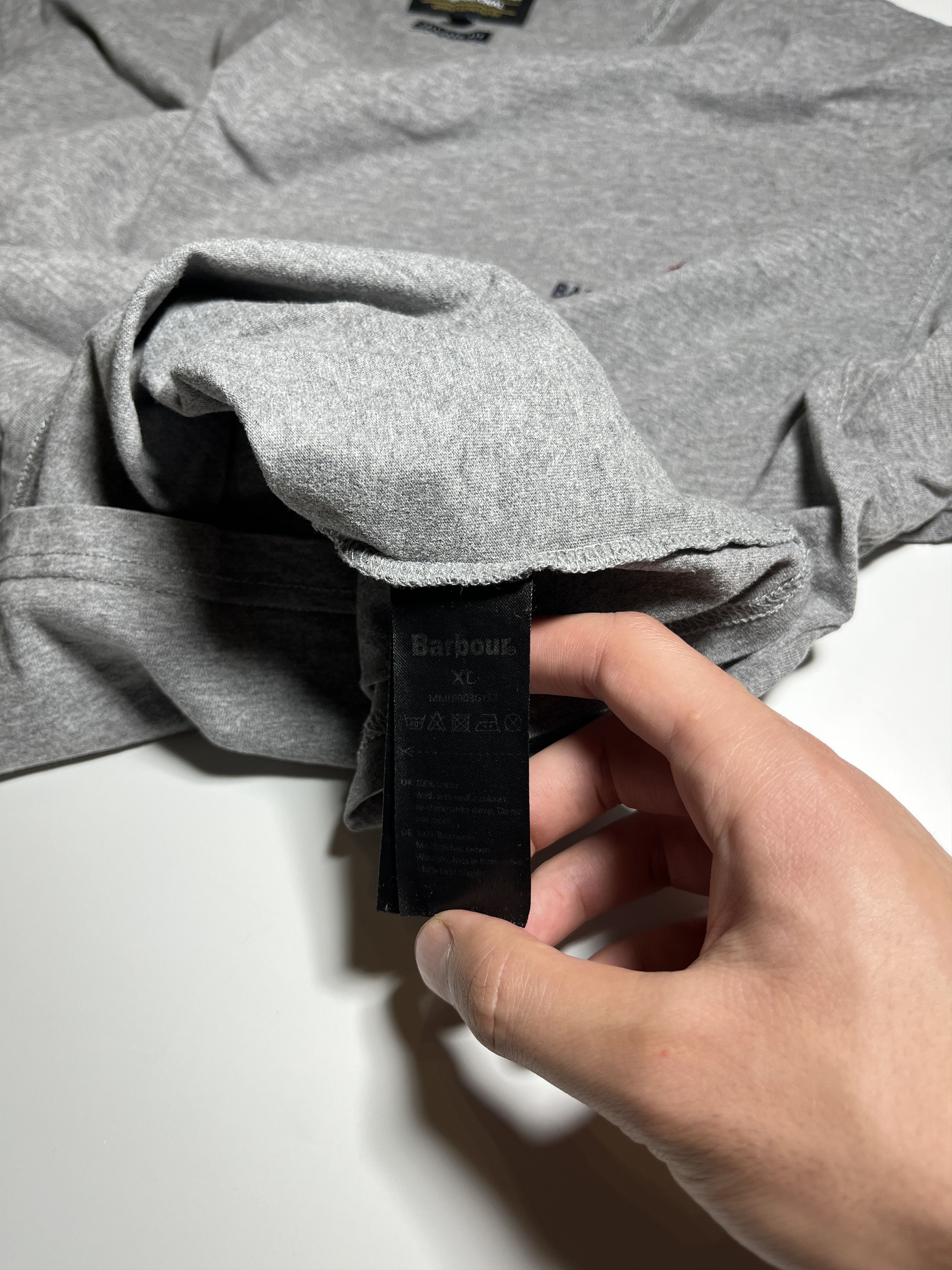Barbour Barbour International Gray T-Shirt Size XL Size US XL / EU 56 / 4 - 9 Thumbnail