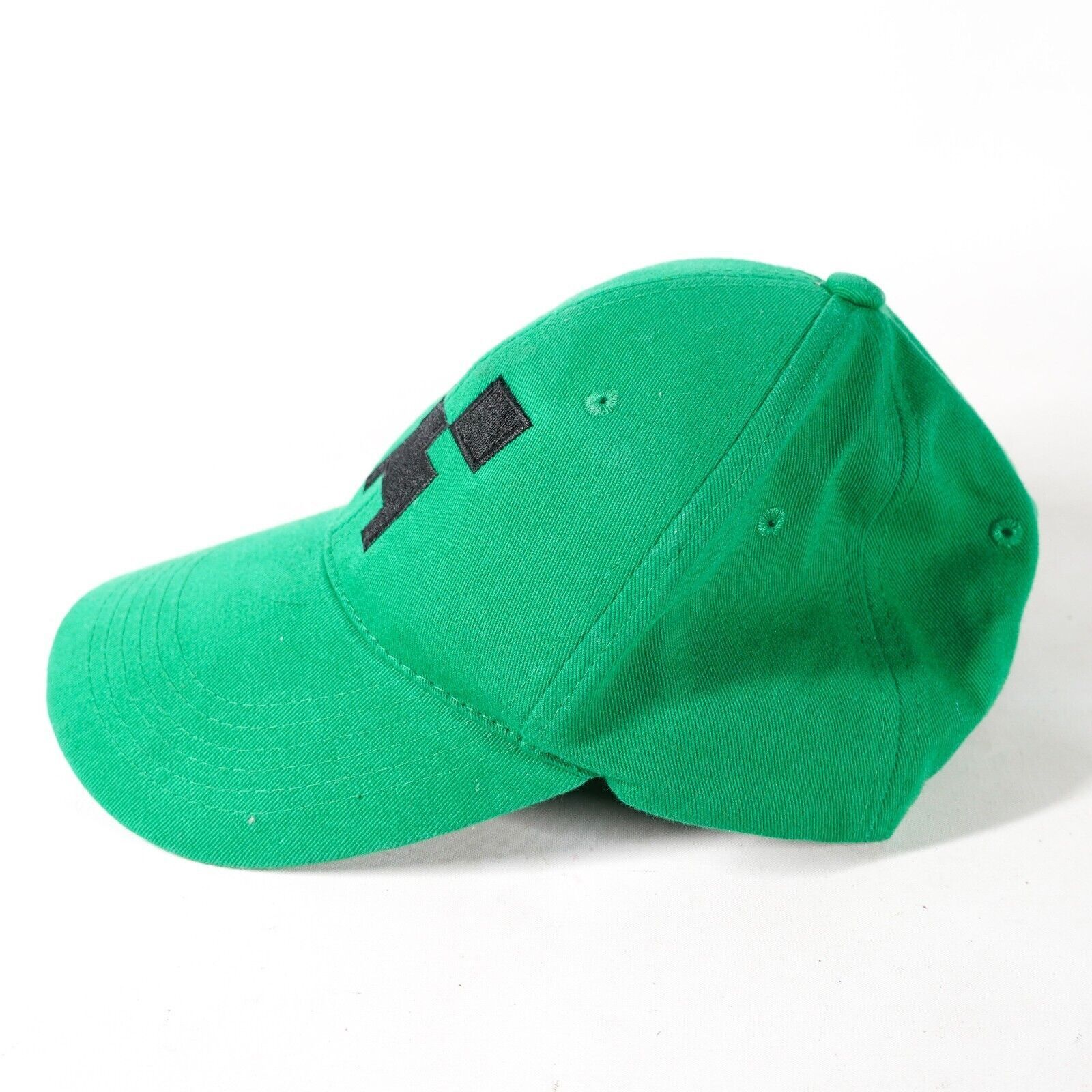 Other Minecraft Game Face Jinx Baseball Hat Visor Cap Green Black Size ONE SIZE - 4 Thumbnail