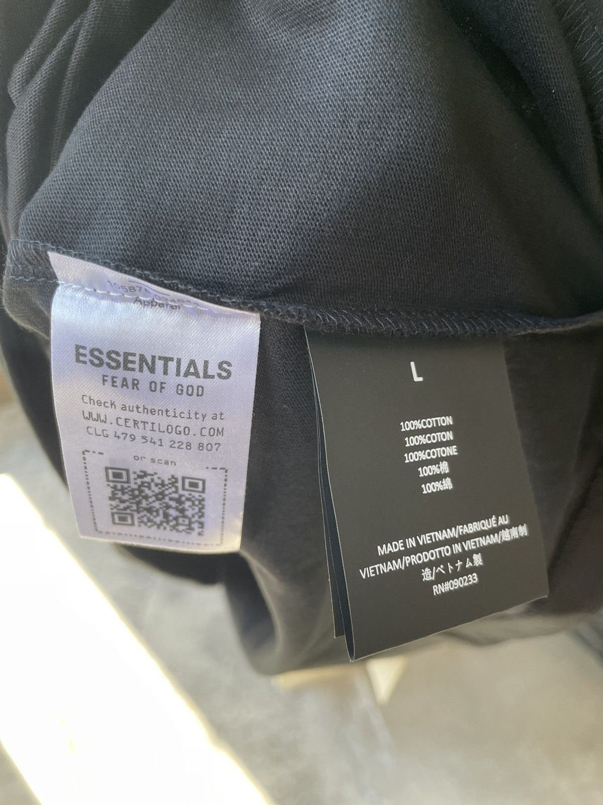 Fear of God Fear of God Essentials NBA Tee (SS25) Size US L / EU 52-54 / 3 - 8 Thumbnail