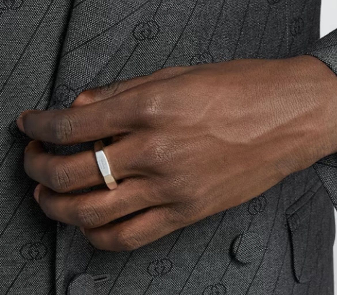 Gucci Gucci Trademark 5MM Silver 925 Unisex Silver 782839 Size ONE SIZE - 2 Thumbnail