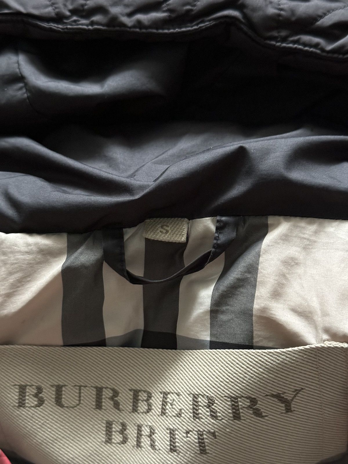 Burberry × Designer Burberry Brit nova check lining belted puffer down jacket Size S / US 4 / IT 40 - 16 Thumbnail