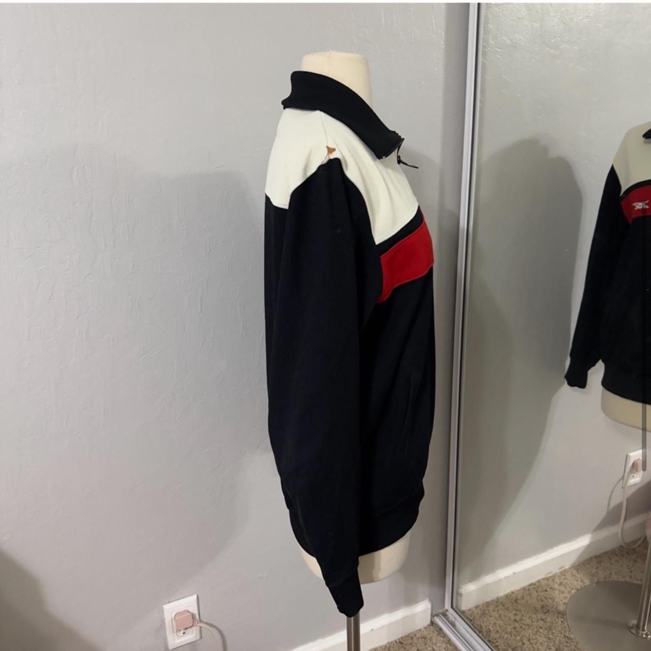 Asics × Vintage Vintage ASICS Made in Japan Black and Red Track Jacket Size US S / EU 44-46 / 1 - 4 Thumbnail