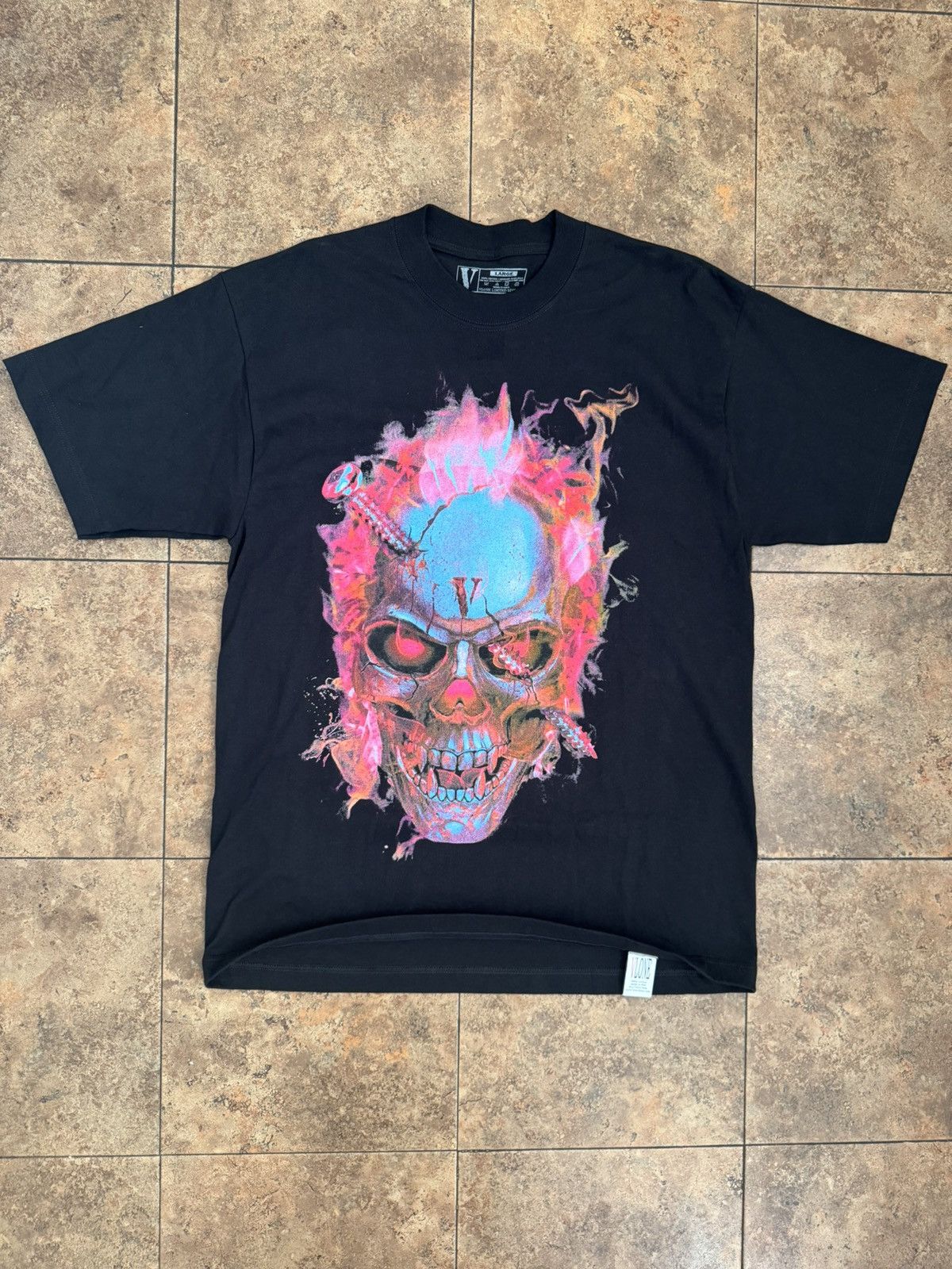 Vlone Skull T shirt