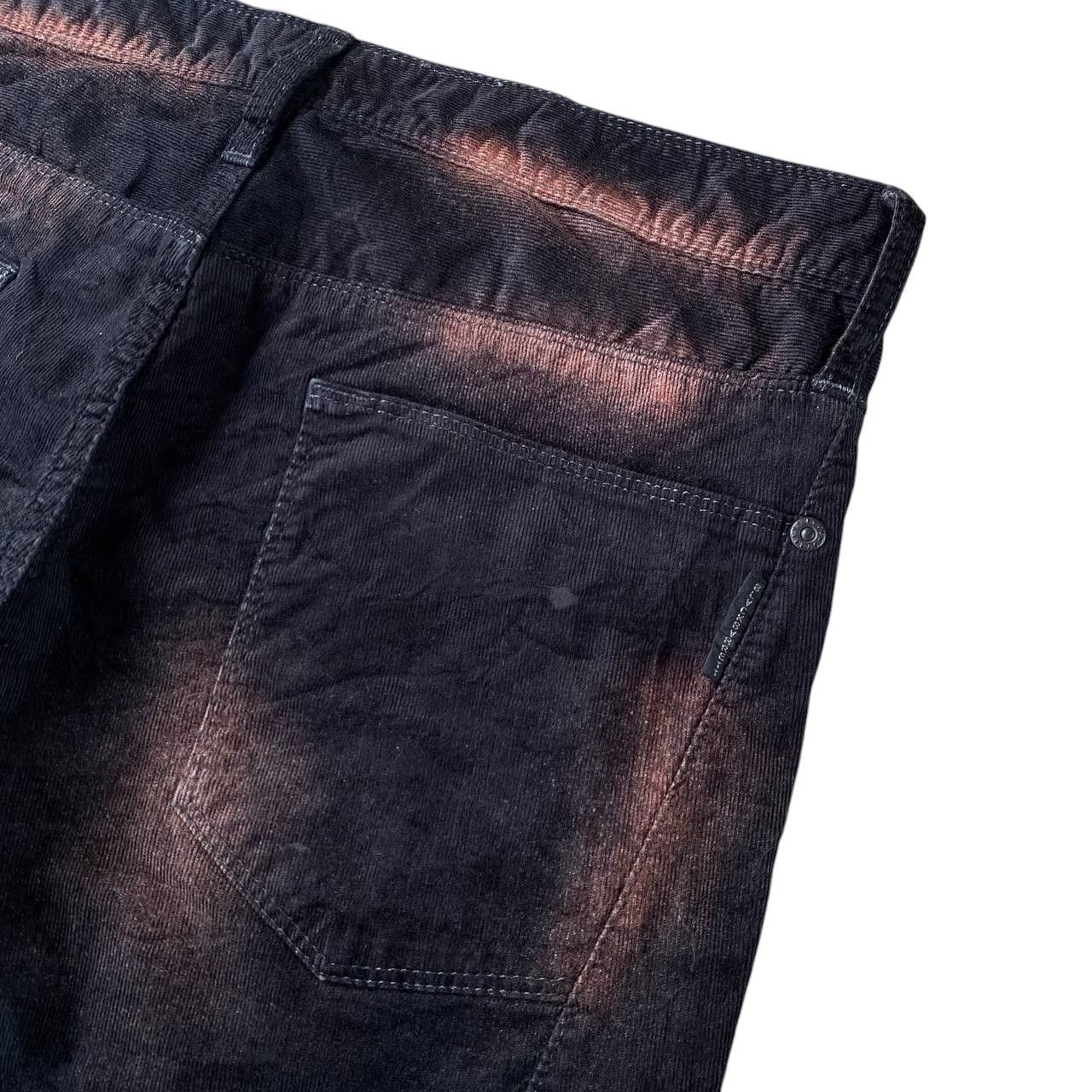 Neil Barrett NEIL BARRET BLEACHED GHOSTCLAW MARK SLIM CURDOROY W28X34.5" Size US 28 / EU 44 - 14 Thumbnail